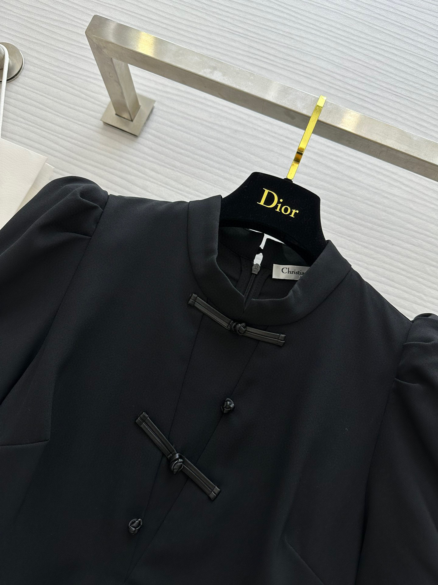 #Dio♡²⁵ss假两件设计新中式连衣裙 优雅大方 立体剪裁版型上身超级显瘦 假两件设计感拉满 高品质定