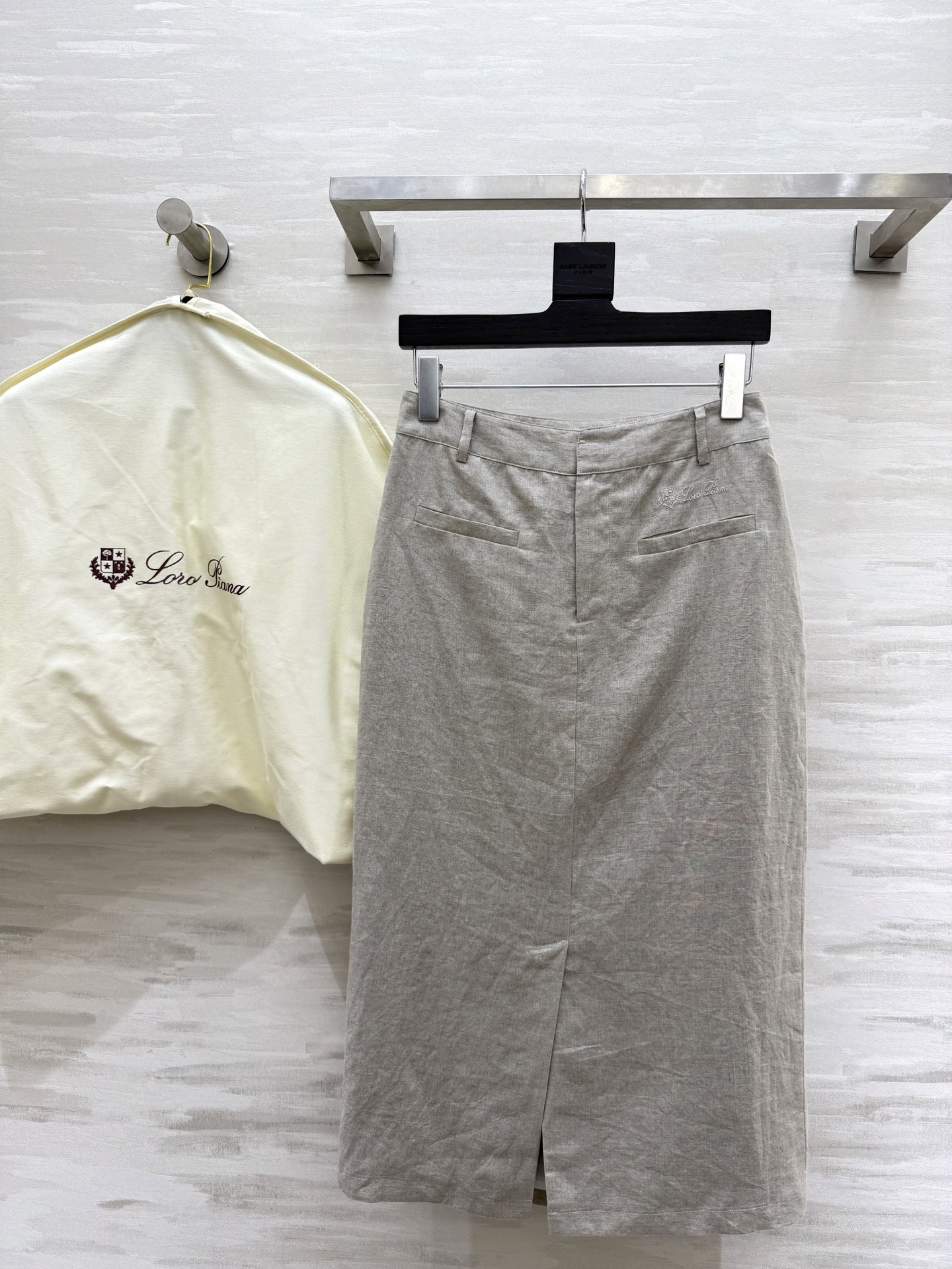 NO:328505,#LP Lao Qian style cotton and linen skirt Customized high-quality cotton and linen fabric has a great texture High-quality customization Spot sizeS/M/L (size size 68, skirt length 77), Loro piana, skirts, alexander wang19860909#LP老钱风棉麻半裙 定制高克重棉麻面料质感非常棒 高品质定制 现货首发sizeS/M/L（s码腰围68,裙长77）,,loro piana,skirts,alexander wang,Women's clothing