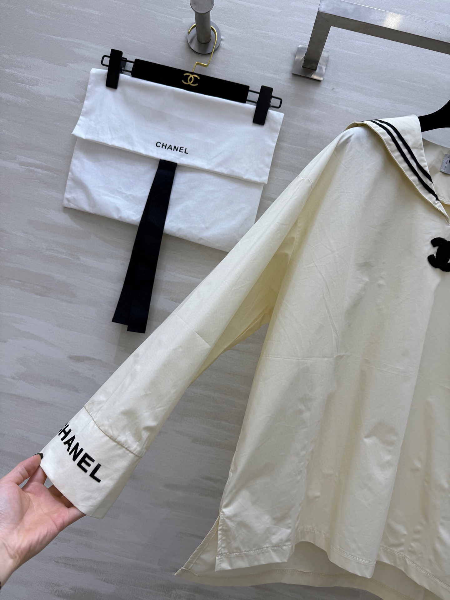 Chanel Inspired Women's Top - Elegant & High-Quality Custom Design 5 i1746972233446 2194 0 3