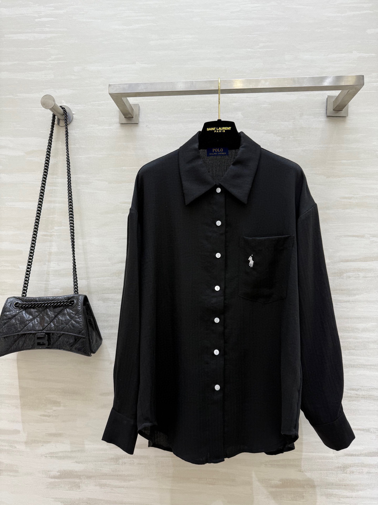 NO:410553,#Lav Lauren POLO old Qianfeng linen shirt high quality customization spot first-time sizeS/M/L (M size shoulder width 52, bust 108, length 76), alexander wang19860909#拉夫劳伦POLO老钱风亚麻衬衣 高品质定制 现货首发sizeS/M/L（M码肩宽52,胸围108,衣长76）,,alexander wang,Women's clothing