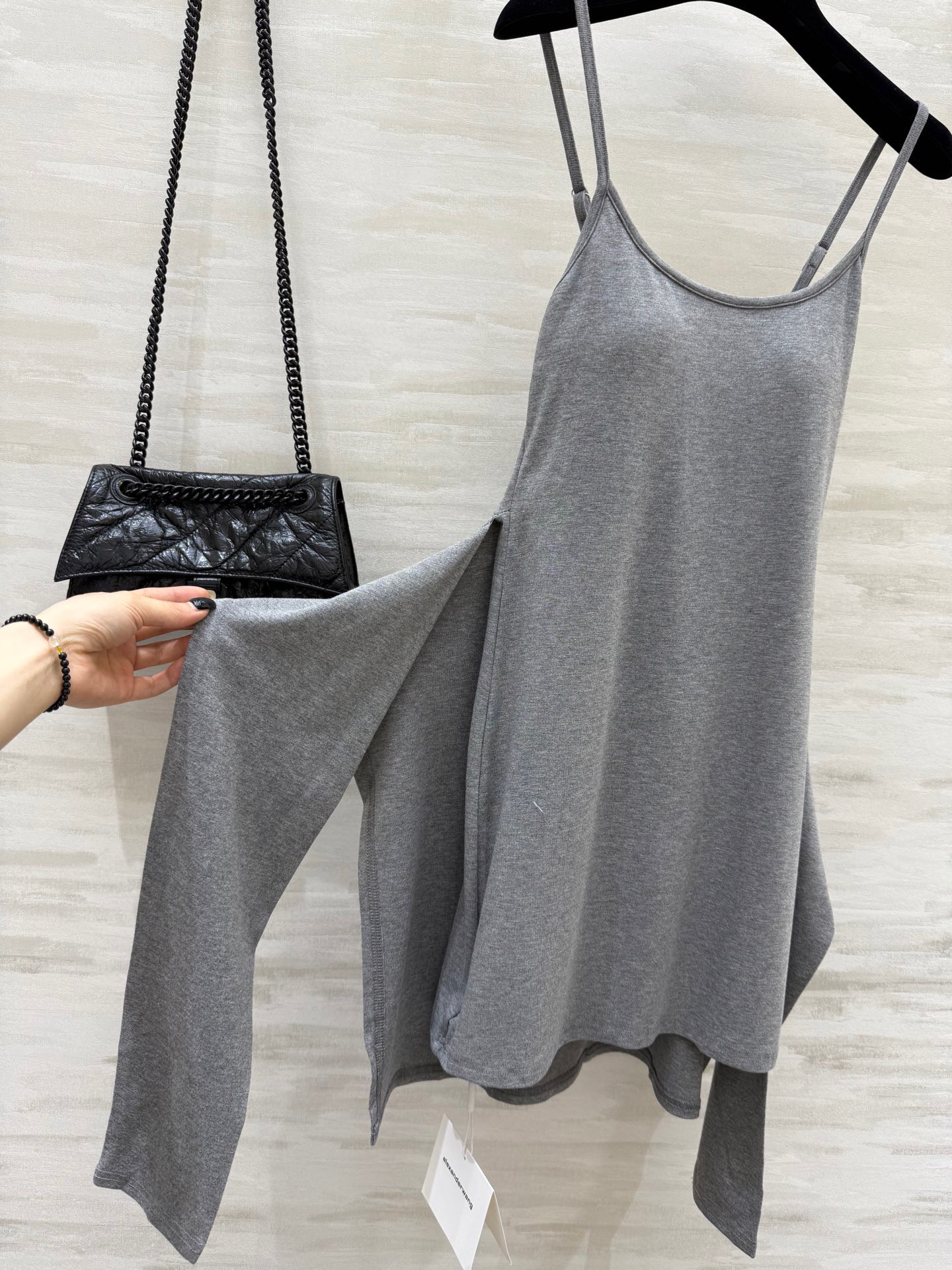 Sleeveless A-Line Mini Dress with U-Neck and Built-in Bra Pads 7 i1747661220788 4003 0 5