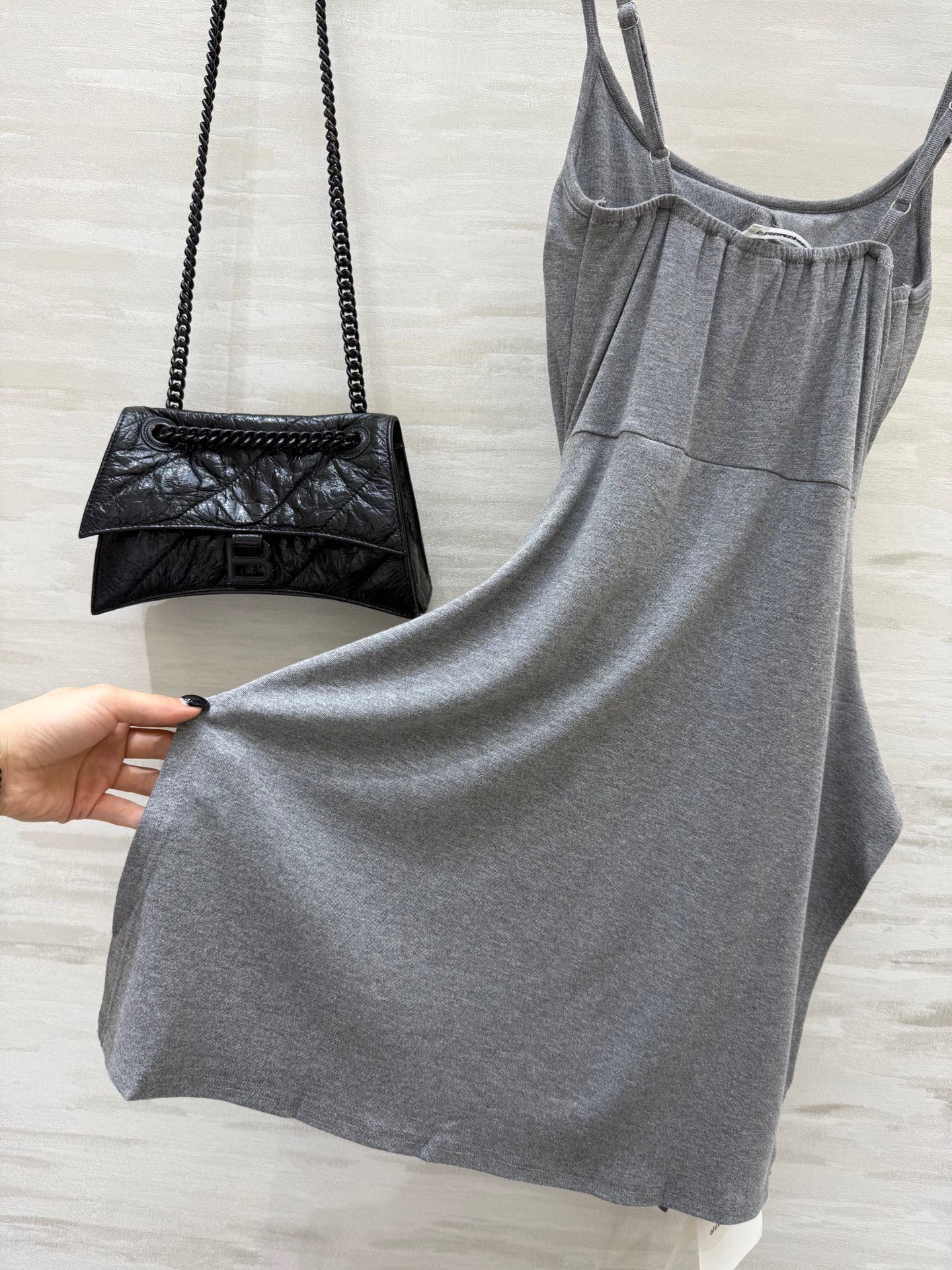 Sleeveless A-Line Mini Dress with U-Neck and Built-in Bra Pads 9 i1747661221823 6173 0 7