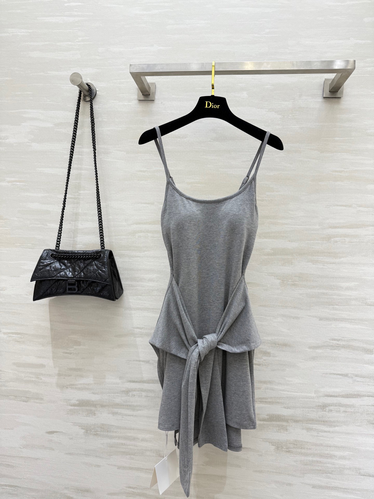 Sleeveless A-Line Mini Dress with U-Neck and Built-in Bra Pads 2 i1747661221849 8978 0 0