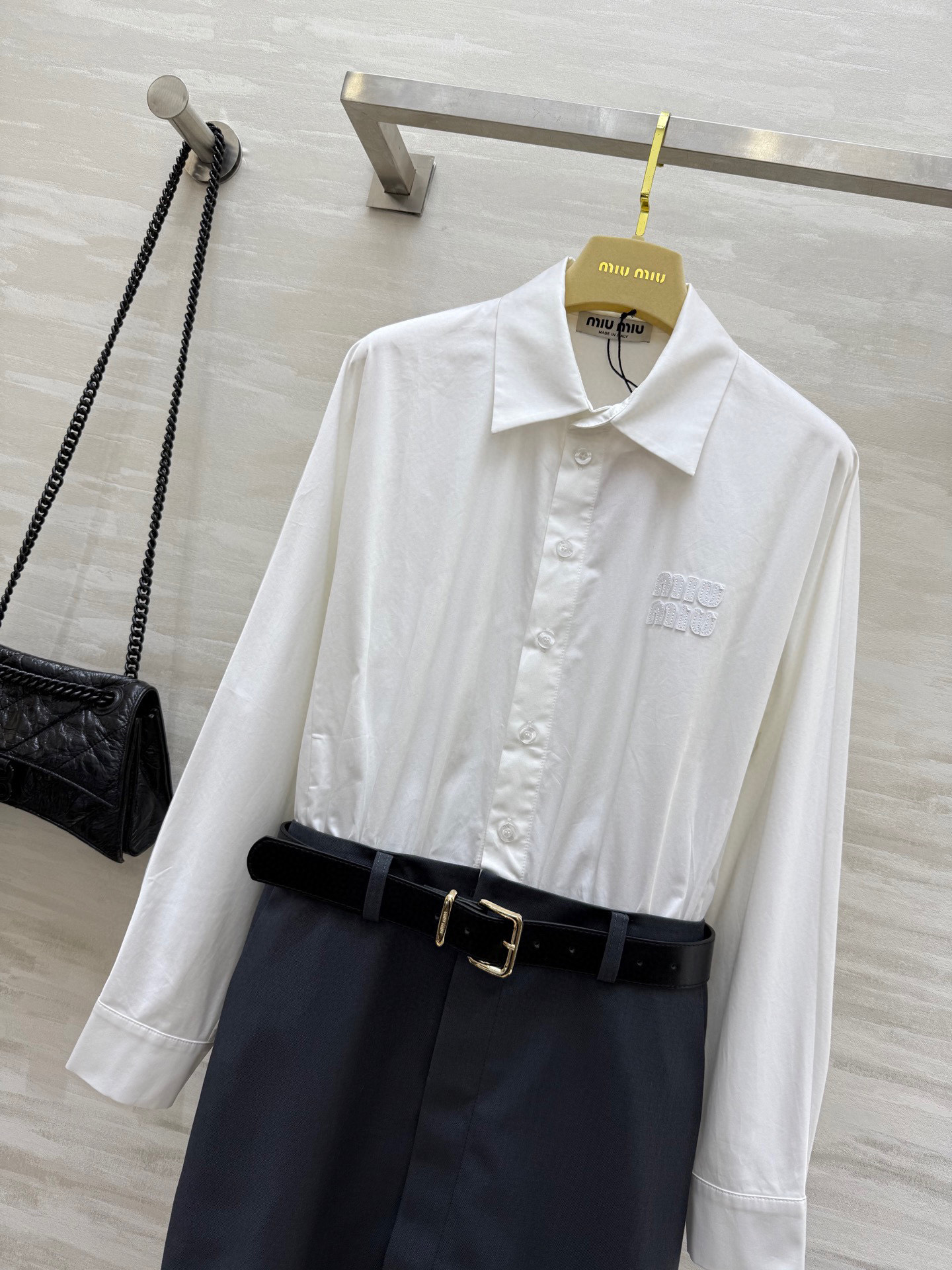 Miu Miu Inspired Two-Piece Dress - Slim Fit & High-Quality Custom Belt 3 i1747661303286 7248 0 1