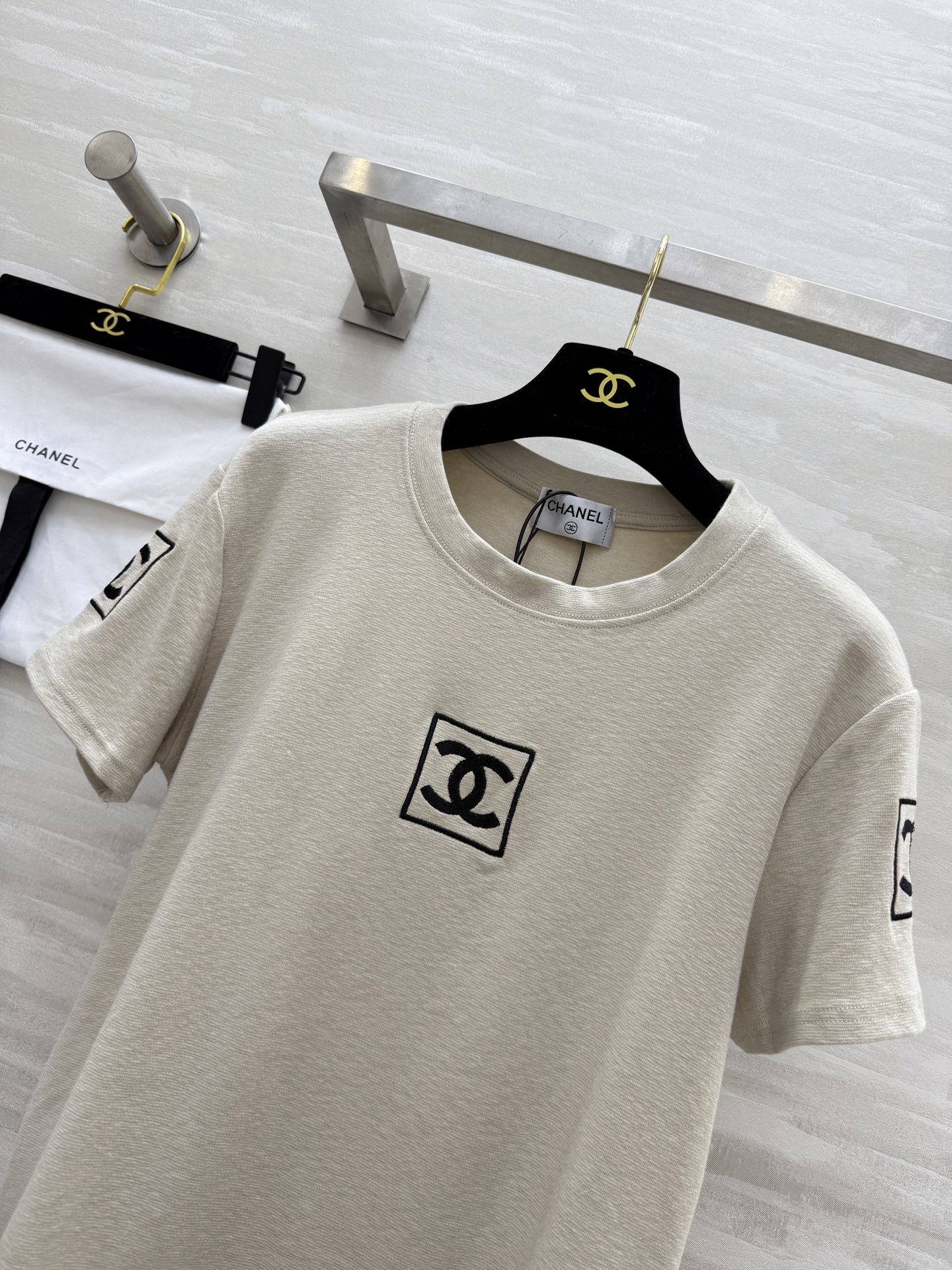 Chanel Inspired Milk Tea Jadeite T-Shirt - Trendy & Elegant 3 i1748127439914 8189 0 1