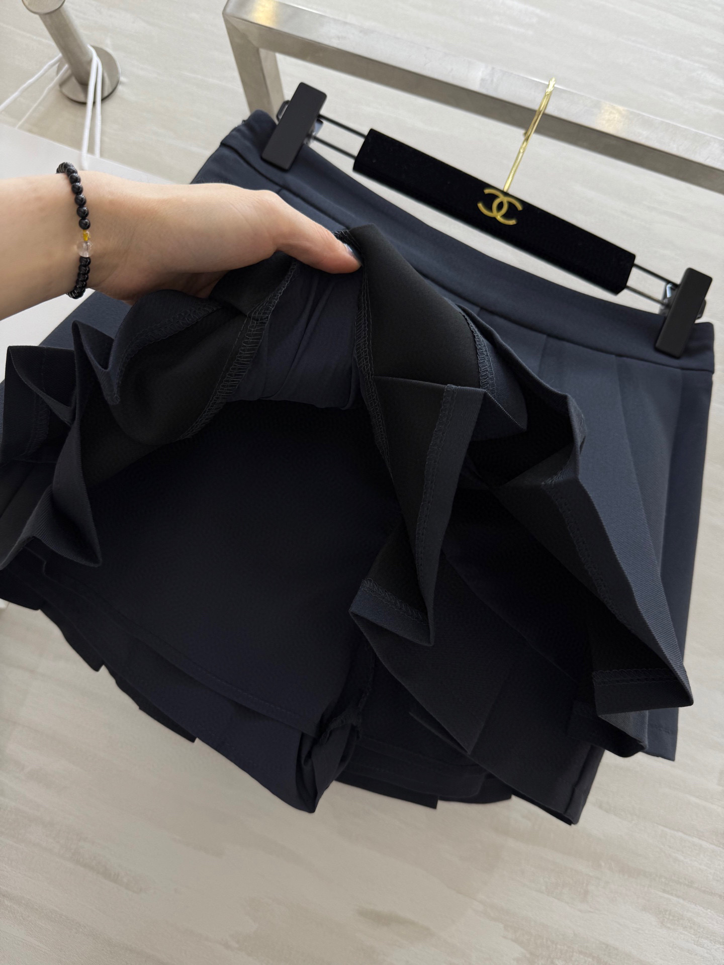 #Prad♡²⁵春夏爆品 百褶半裙 内里贴心安全裤防走光 立体剪裁完美显瘦 时髦百搭单品 高品质定制 现
