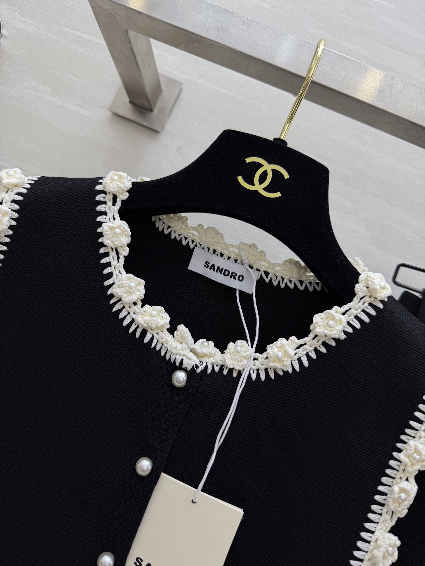 #Sandro 法式轻熟风无袖针织套装 高品质定制 现货首发size：S/M/L（）