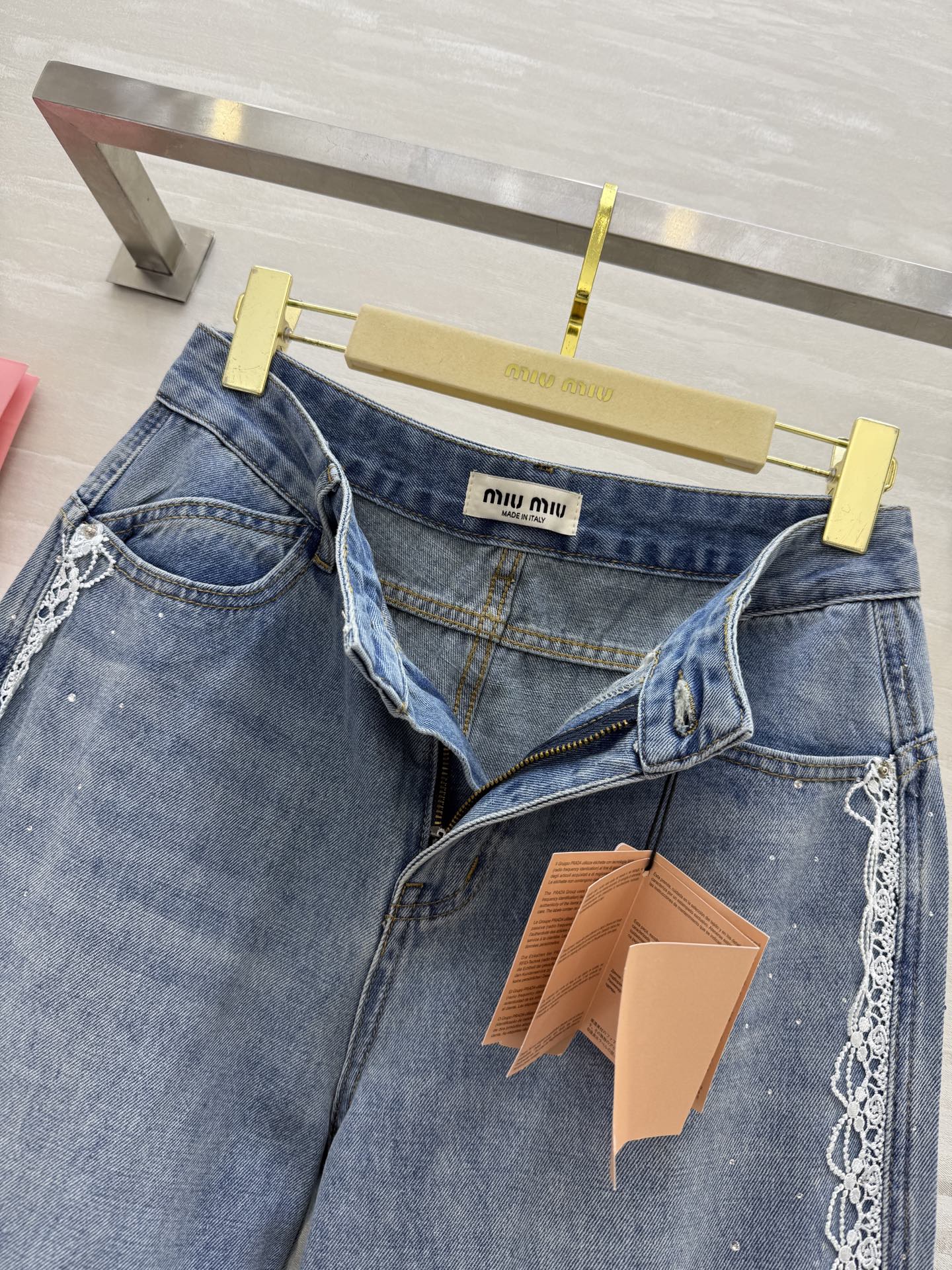 Miu Miu High-Waisted Straight-Leg Jeans with Embroidered & Rhinestone Details 8 i1751039096978 8679 0 6