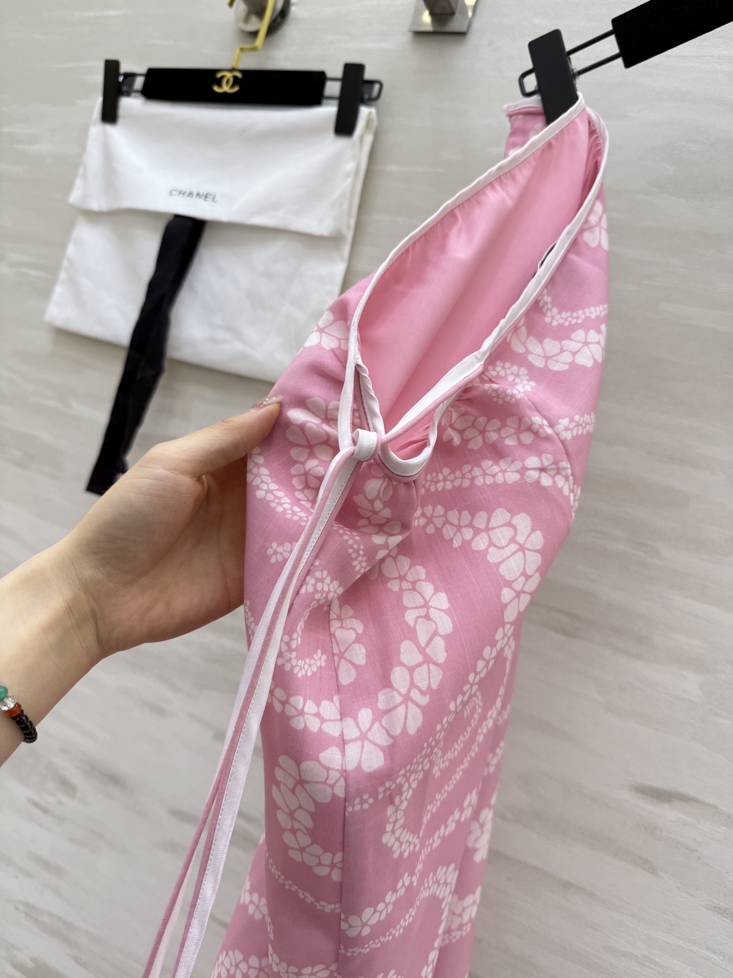 #Chane♡²⁵夏季沙滩系列新款印花半裙 超显比例显腿长 高品质定制 现货首发size：36/38/4