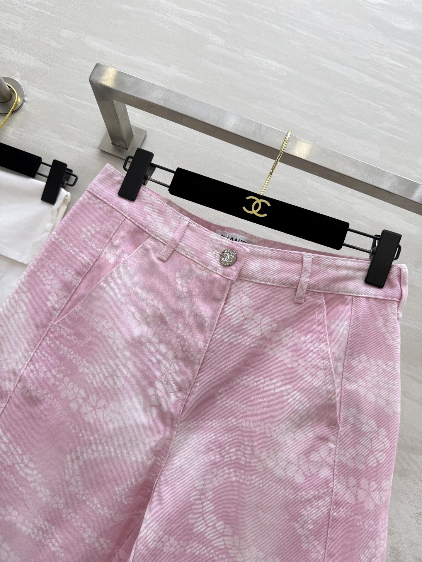 #Chane♡²⁵M沙滩系列 印花丹宁牛仔裤 高品质定制 现货首发size:36/38/40()