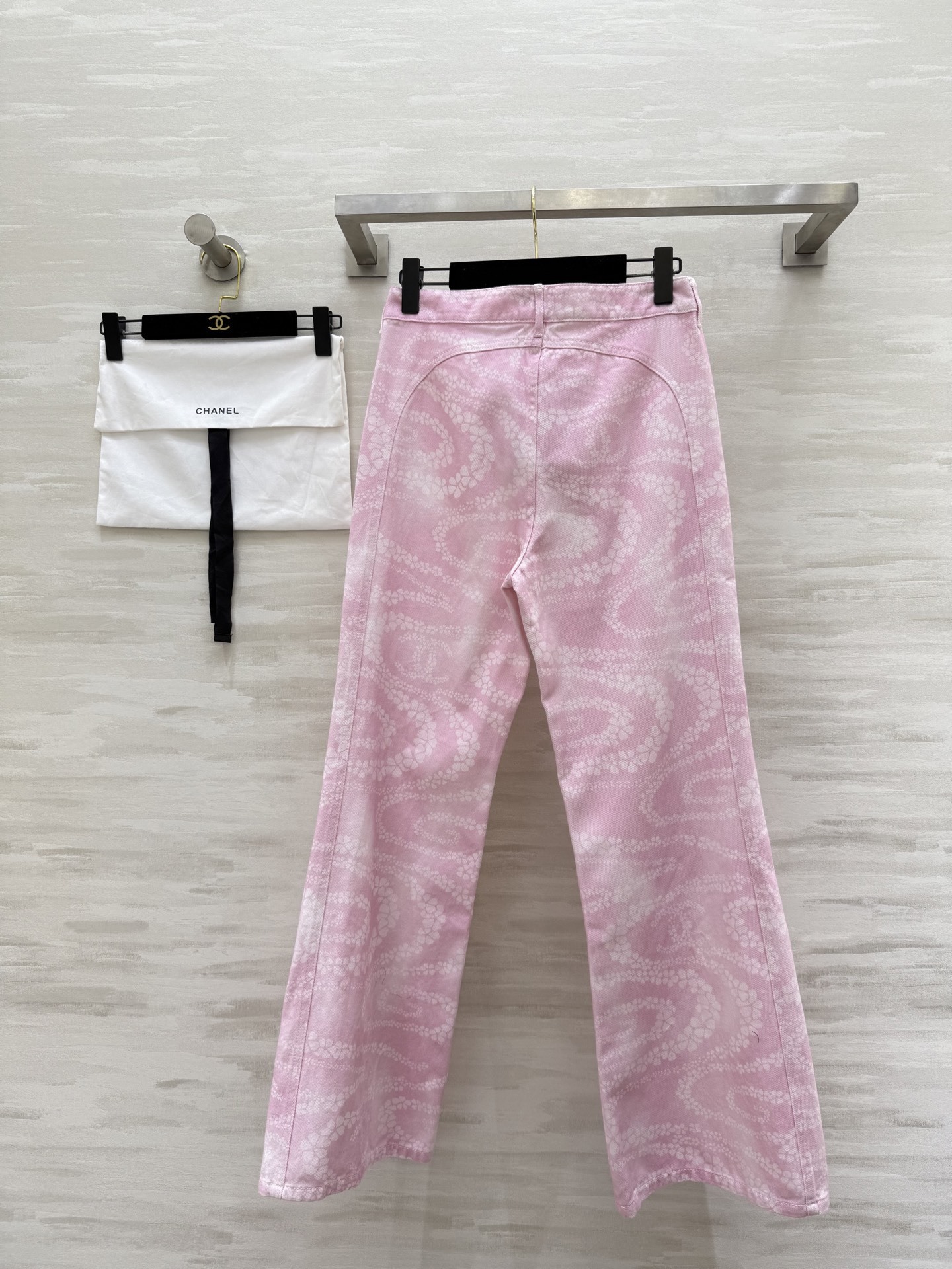 #Chane♡²⁵M沙滩系列 印花丹宁牛仔裤 高品质定制 现货首发size:36/38/40()