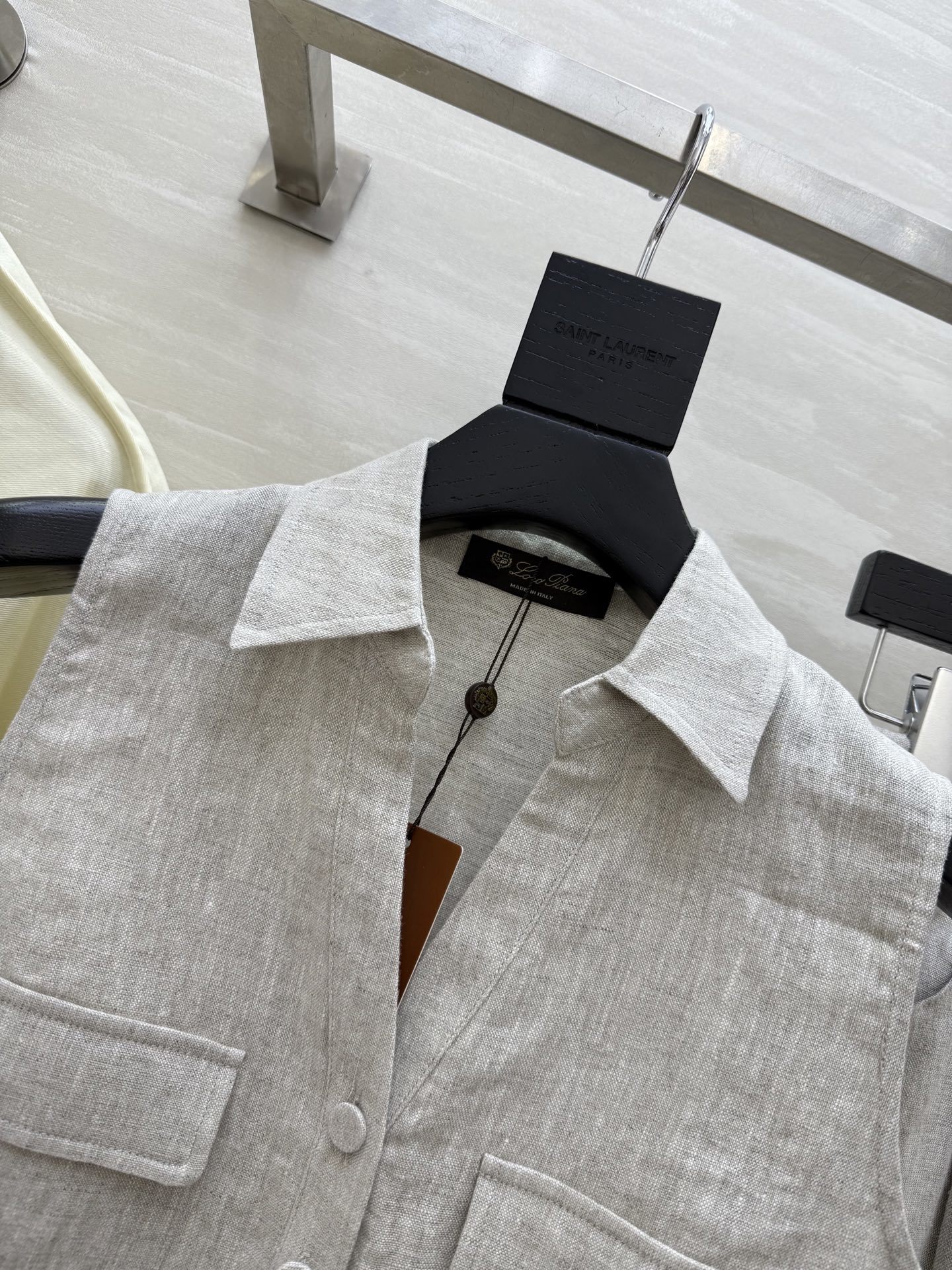 #LP²⁵新款 高级老钱风穿搭 亚麻极简套装 上身帅气又时髦 百搭不挑人 亚麻面料质感舒适透气 高品质定