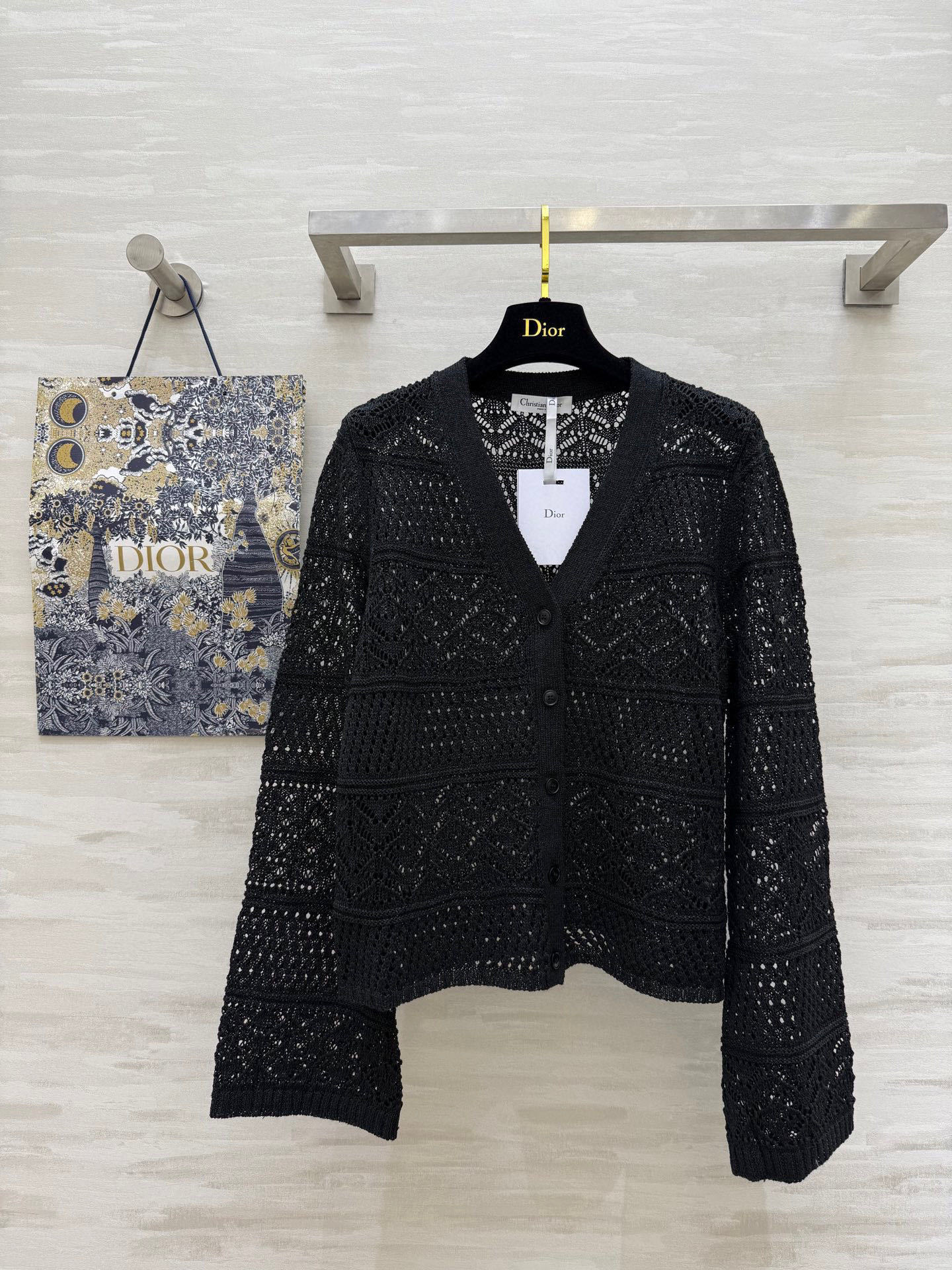 #DIO♡²⁵度假系列⛱️ 进口天然和纸纱三件套裙 开衫➕v领背心➕半裙 以纸张形态捻线成纱 拥有独特的