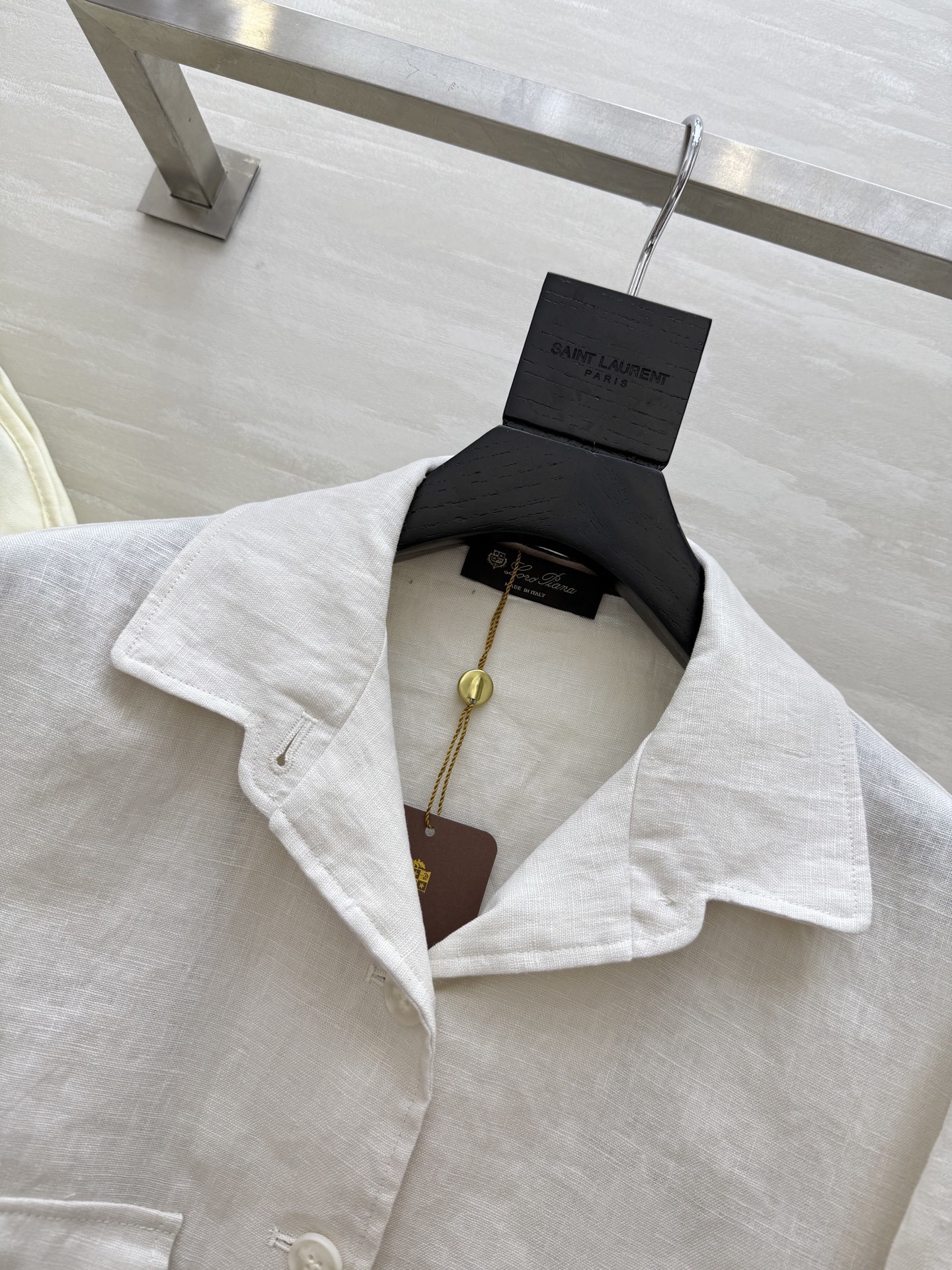 #LP²⁵新款 度假系列 亚麻极简老钱风外套 进口亚麻面料质感轻盈舒适 上身气质随性 经典版型百搭不挑人