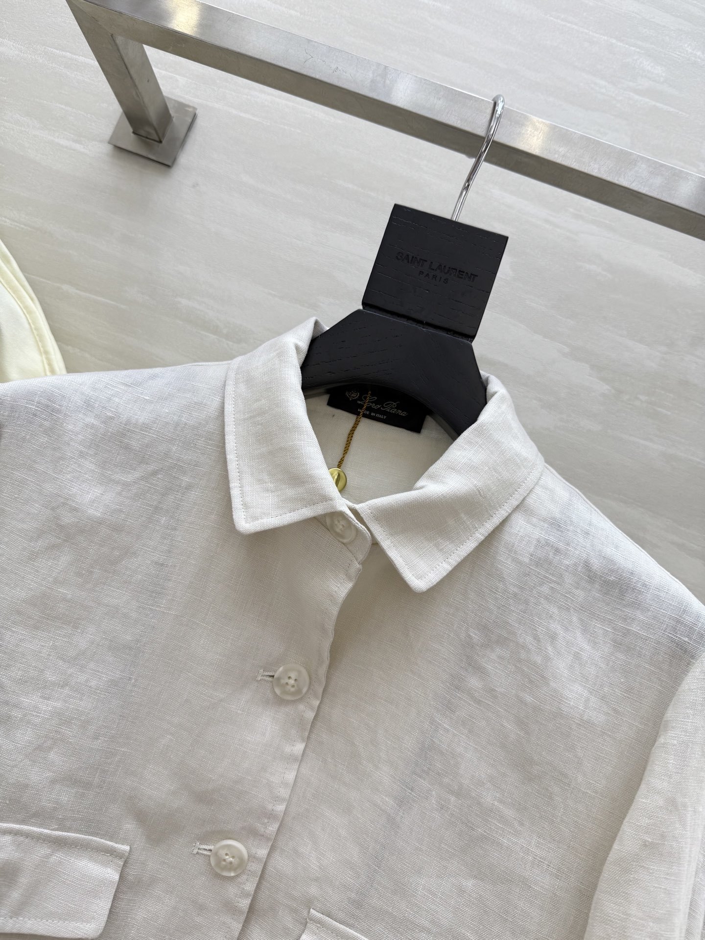 #LP²⁵新款 度假系列 亚麻极简老钱风外套 进口亚麻面料质感轻盈舒适 上身气质随性 经典版型百搭不挑人