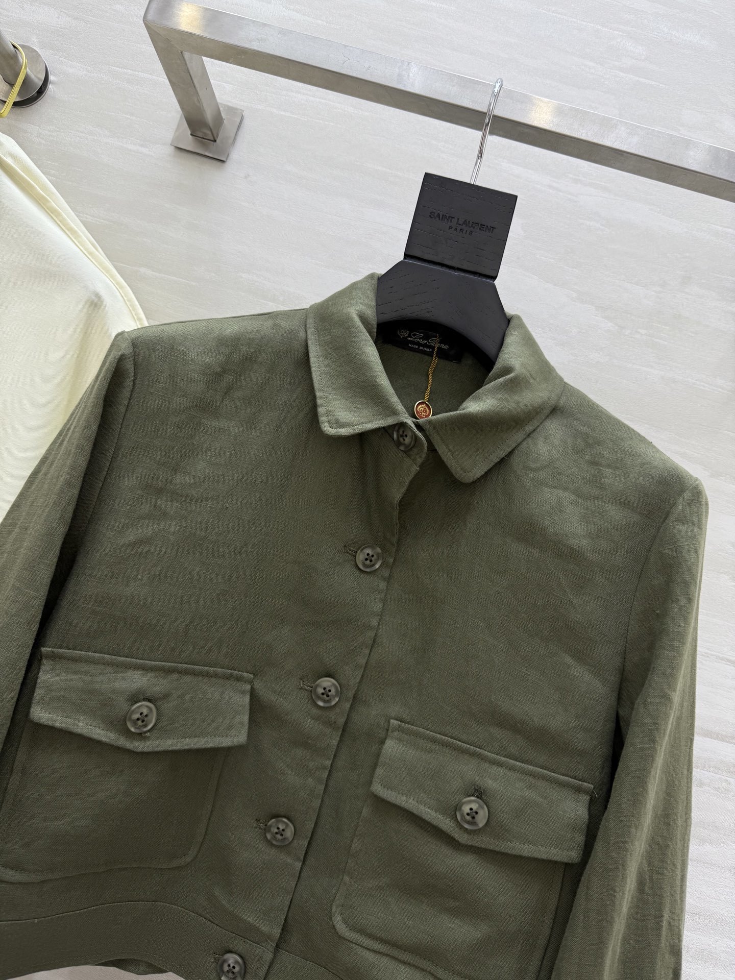 #LP²⁵新款 度假系列 亚麻极简老钱风外套 进口亚麻面料质感轻盈舒适 上身气质随性 经典版型百搭不挑人