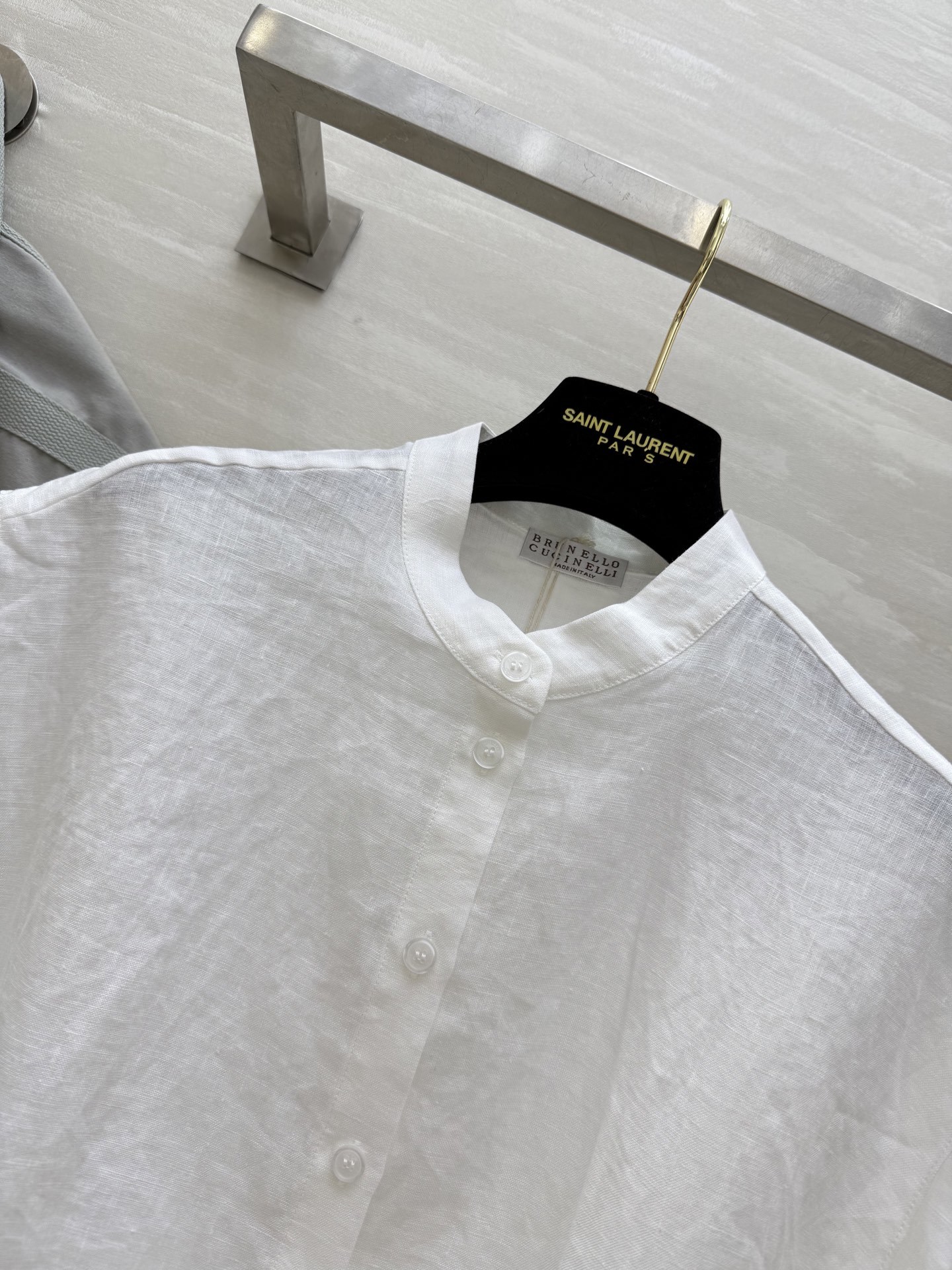 #BC²⁵度假系列 亚麻衬衣 百分百亚麻质地 腰部腰带点缀收腰显瘦 立体剪裁版型 日常或者通勤都可以 慵