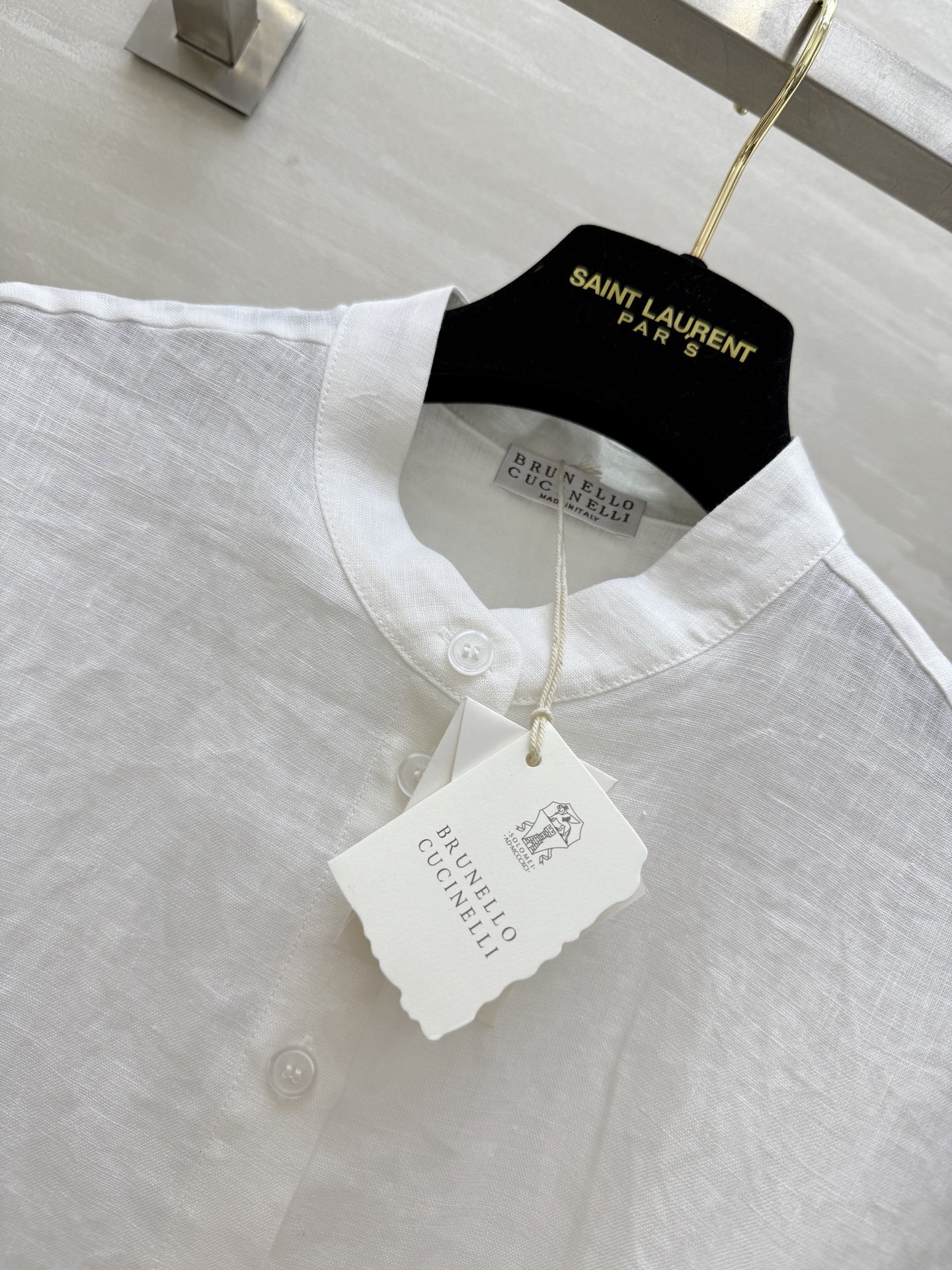 #BC²⁵度假系列 亚麻衬衣 百分百亚麻质地 腰部腰带点缀收腰显瘦 立体剪裁版型 日常或者通勤都可以 慵