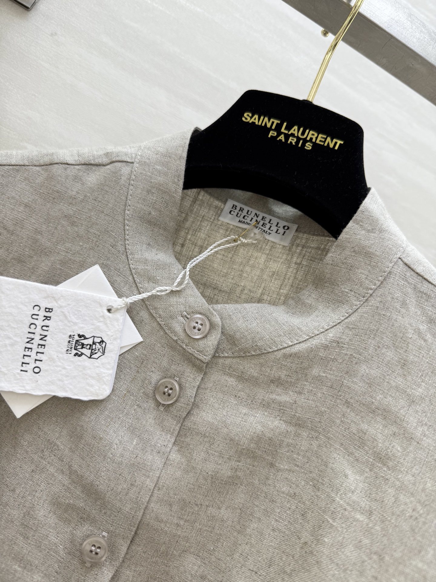 #BC²⁵度假系列 亚麻衬衣 百分百亚麻质地 腰部腰带点缀收腰显瘦 立体剪裁版型 日常或者通勤都可以 慵