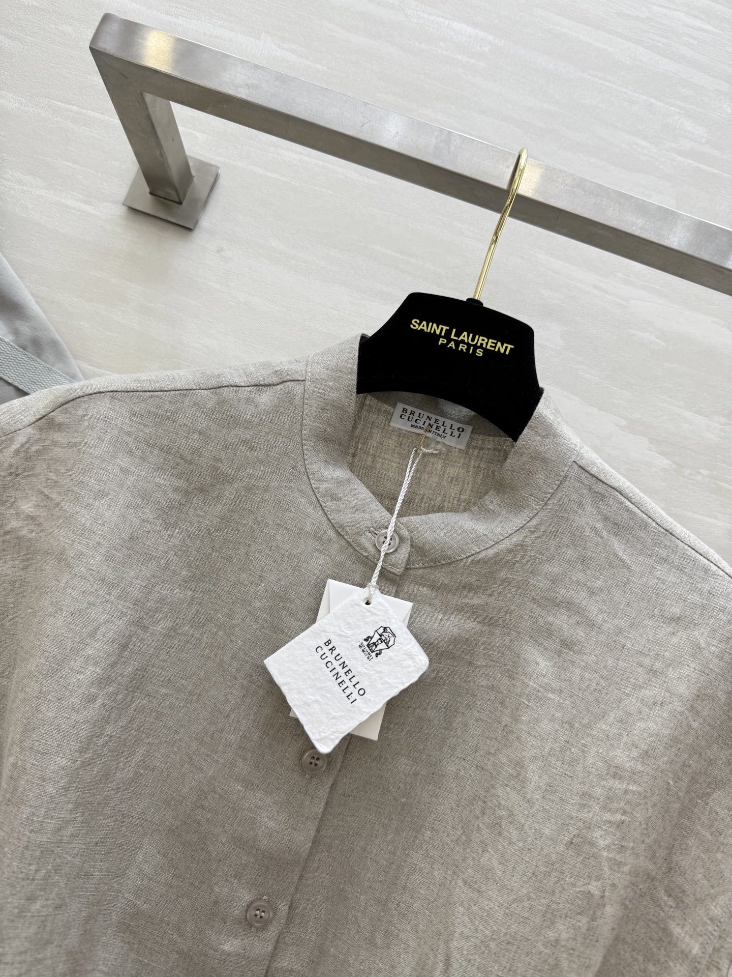 #BC²⁵度假系列 亚麻衬衣 百分百亚麻质地 腰部腰带点缀收腰显瘦 立体剪裁版型 日常或者通勤都可以 慵