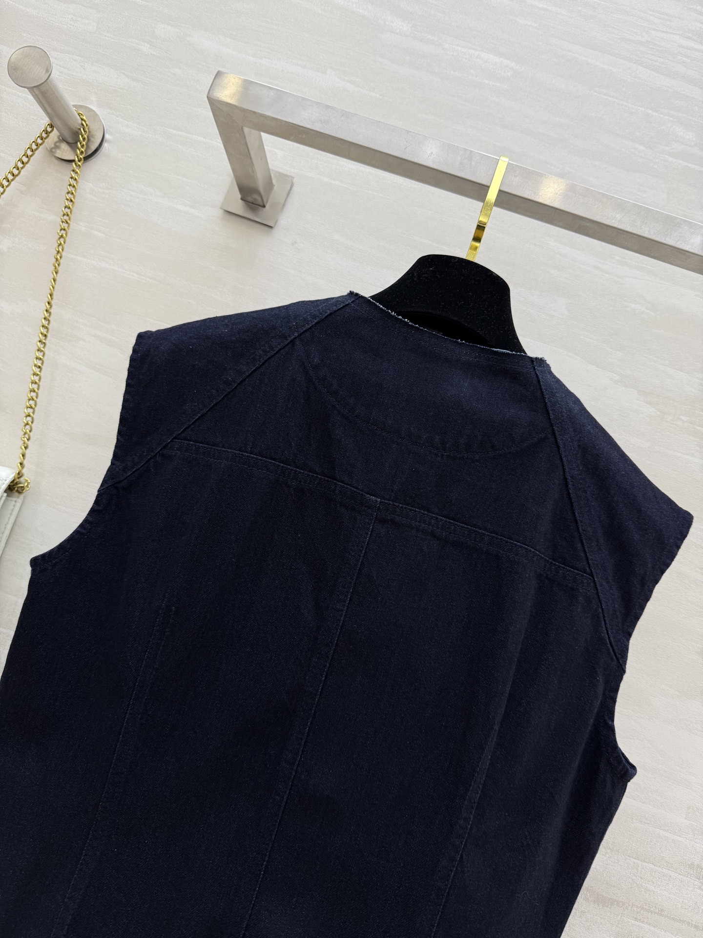 #DIO♡²⁵新款 原浆色牛仔马甲外套 定制进口牛仔面料 立体剪裁版型 高品质 现货首发size:36/