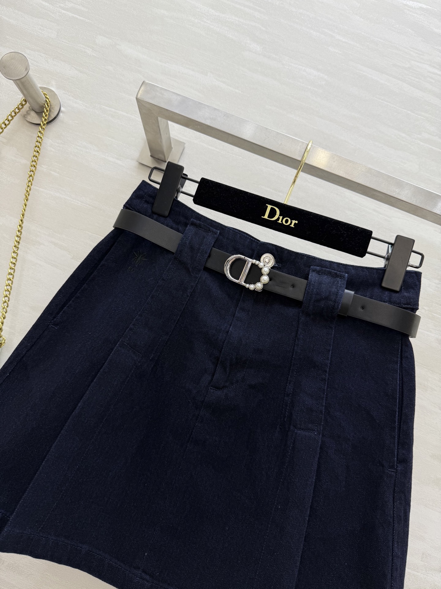 #DIO♡²⁵新款 原浆色牛仔半裙 定制进口牛仔面料 立体剪裁版型 配送腰带 高品质 现货首发size: