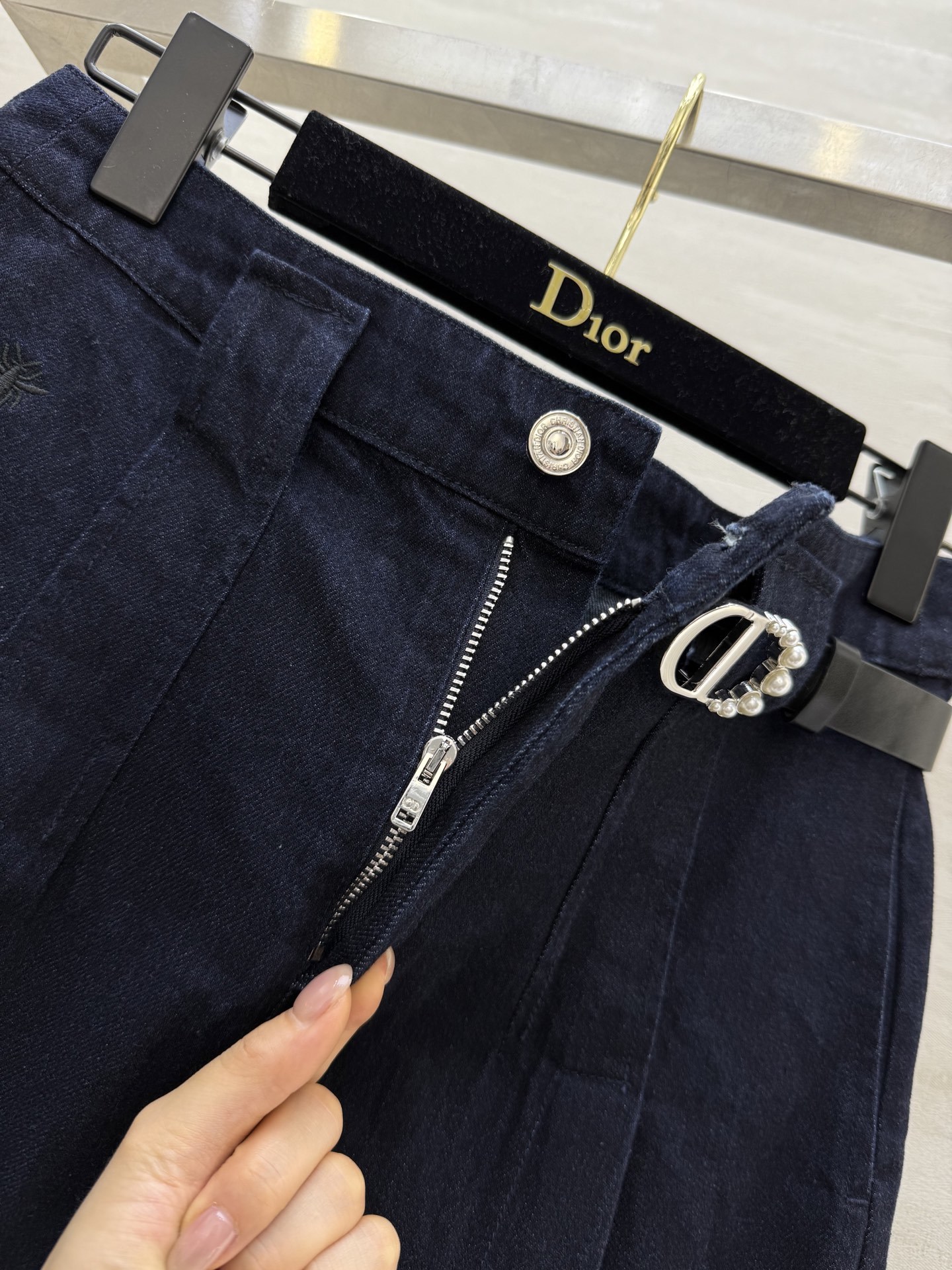 #DIO♡²⁵新款 原浆色牛仔半裙 定制进口牛仔面料 立体剪裁版型 配送腰带 高品质 现货首发size: