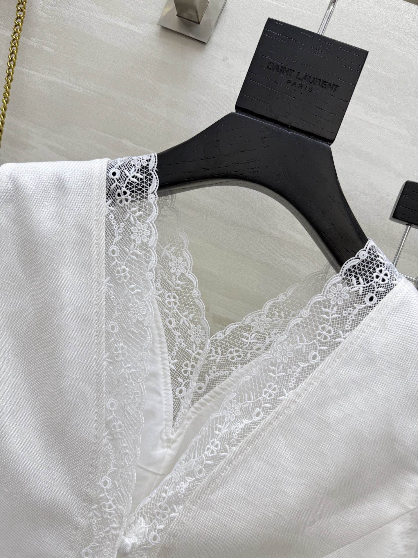 #DIO♡²⁵新款 度假系列 蕾丝拼接亚麻套装 高品质定制 现货首发size：36/38/40  