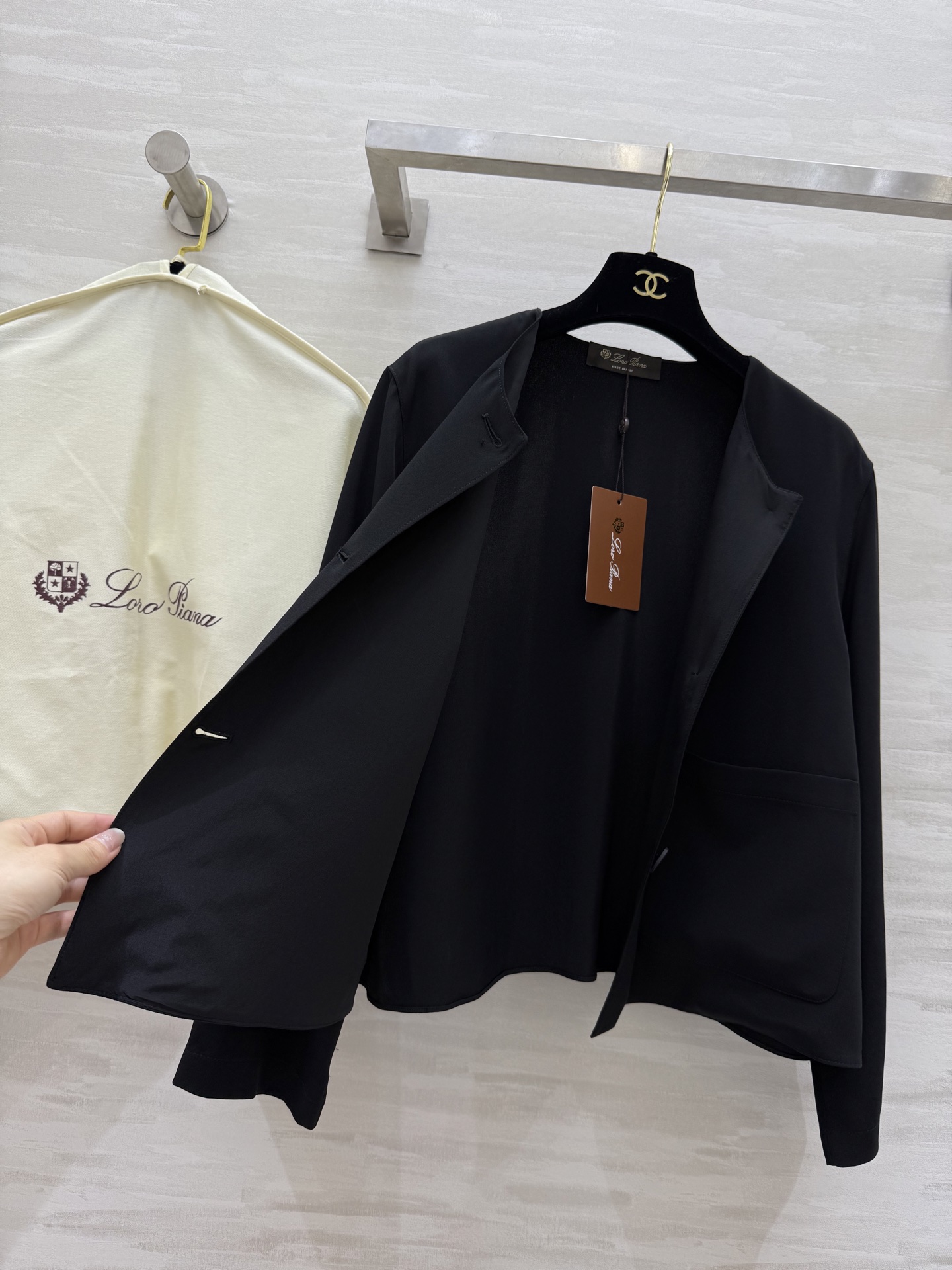 LP²⁵ Silk Jacket - Early Autumn Collection, Heavyweight 30MM Silk, Minimalist Design 9 i1753018840876 6894 0 7