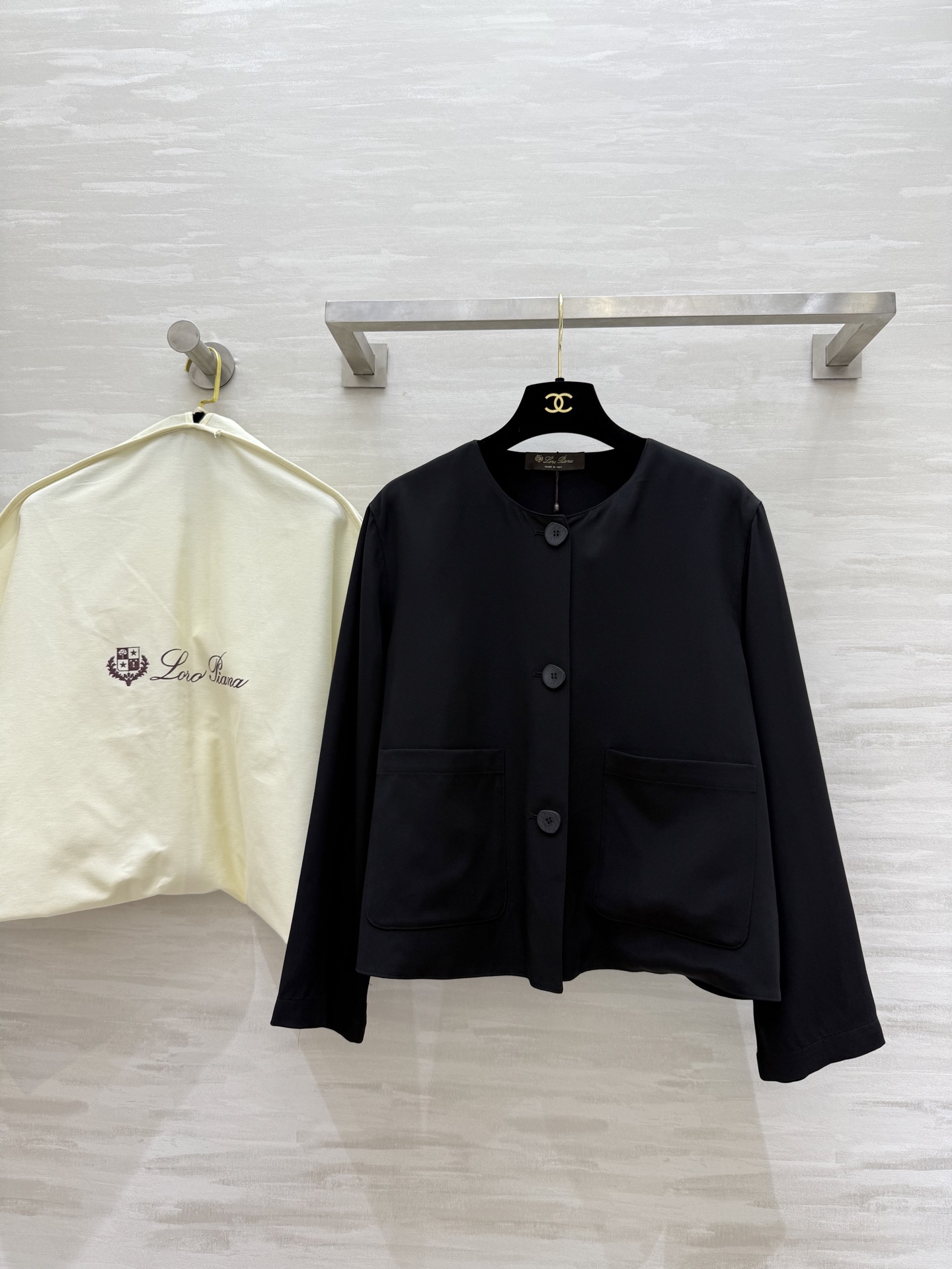 LP²⁵ Silk Jacket - Early Autumn Collection, Heavyweight 30MM Silk, Minimalist Design 2 i1753018842552 6726 0 0