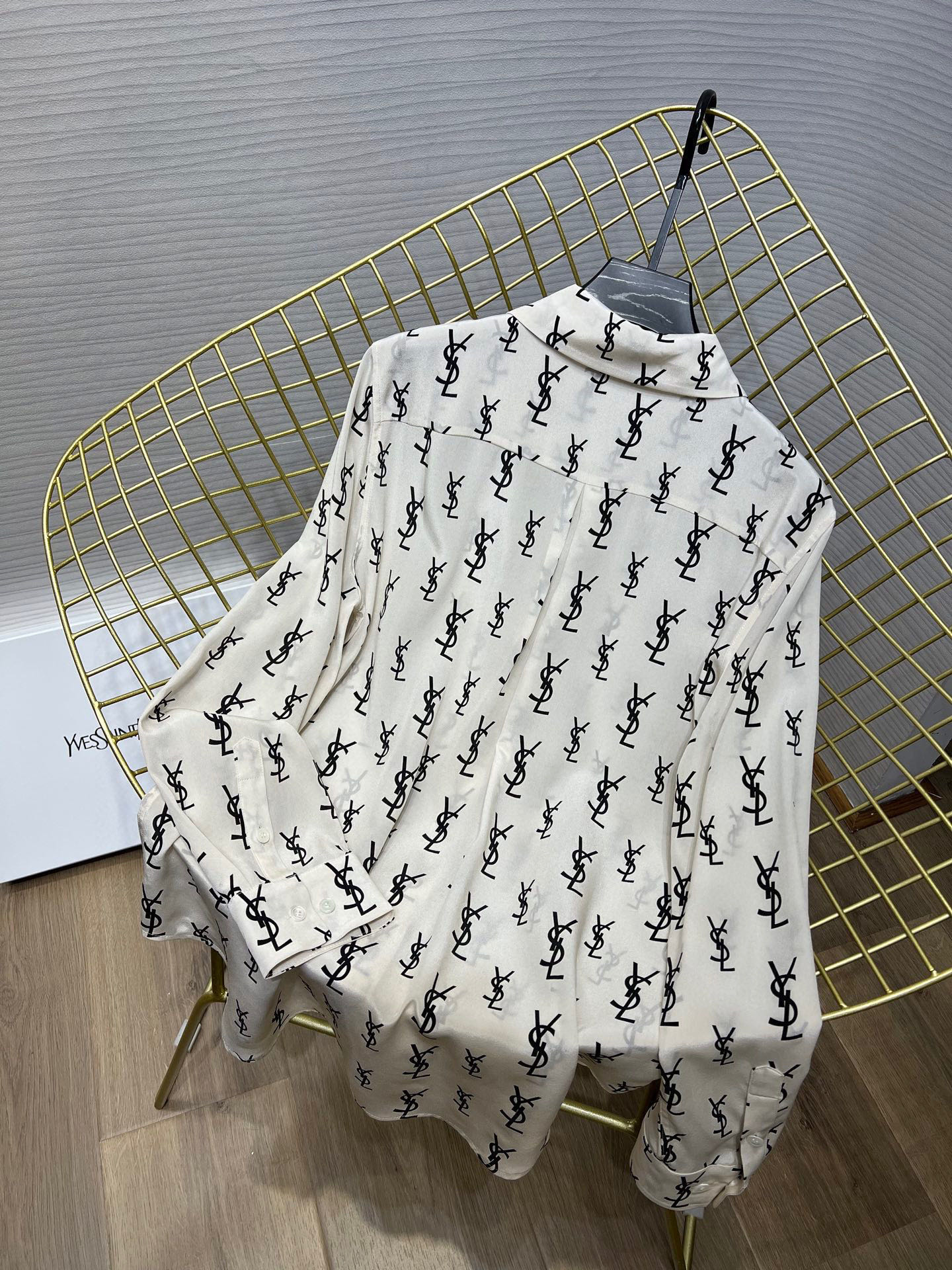Saint Laurent Silk Long Sleeve Shirt - Elegant Women's Button-Down Top 9 i1753541080323 9093 0 7