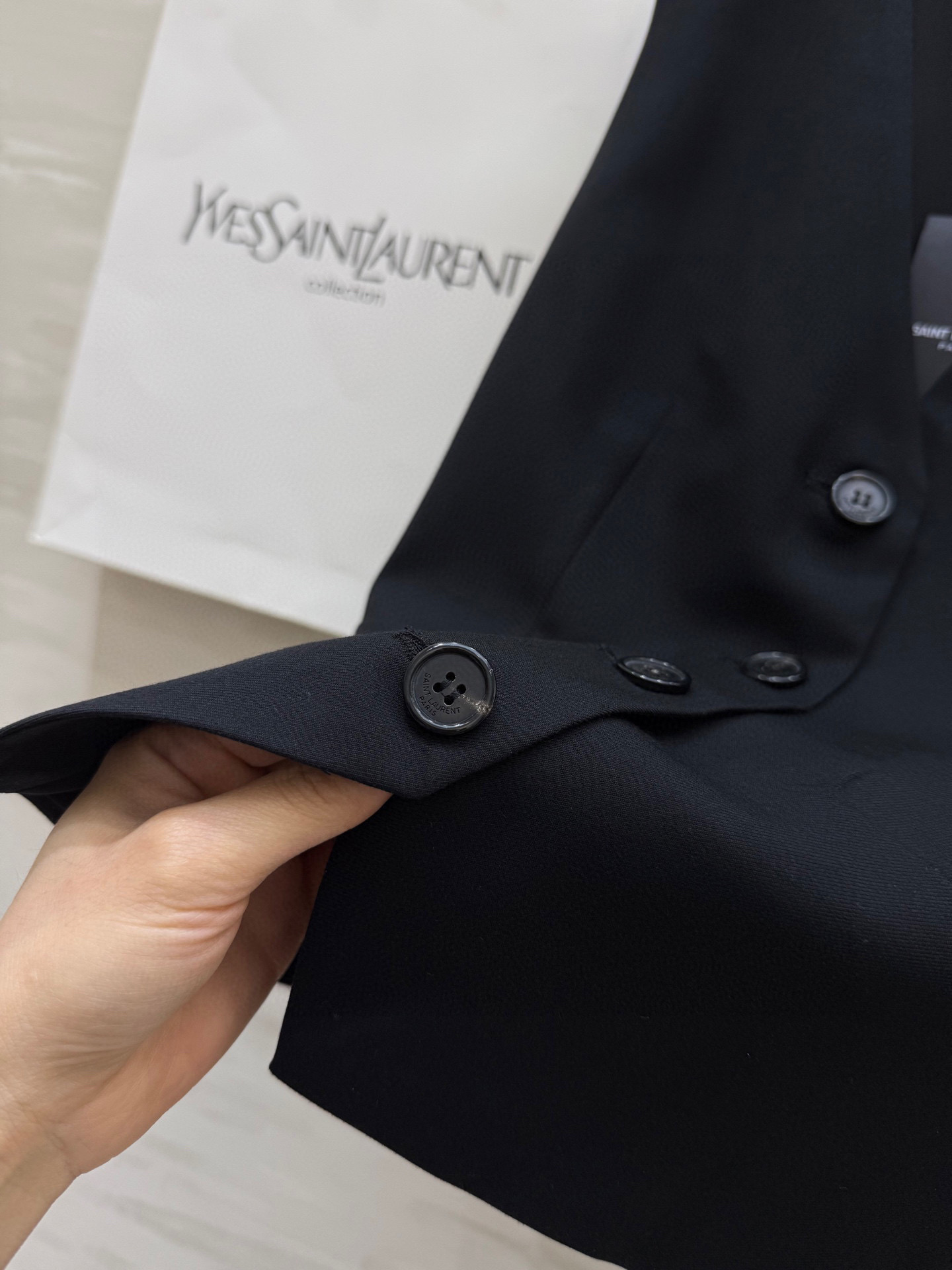 YSL Inspired Wool Vest Set: Timeless Elegance & Modern Style 5 i1753542606210 2563 0 3