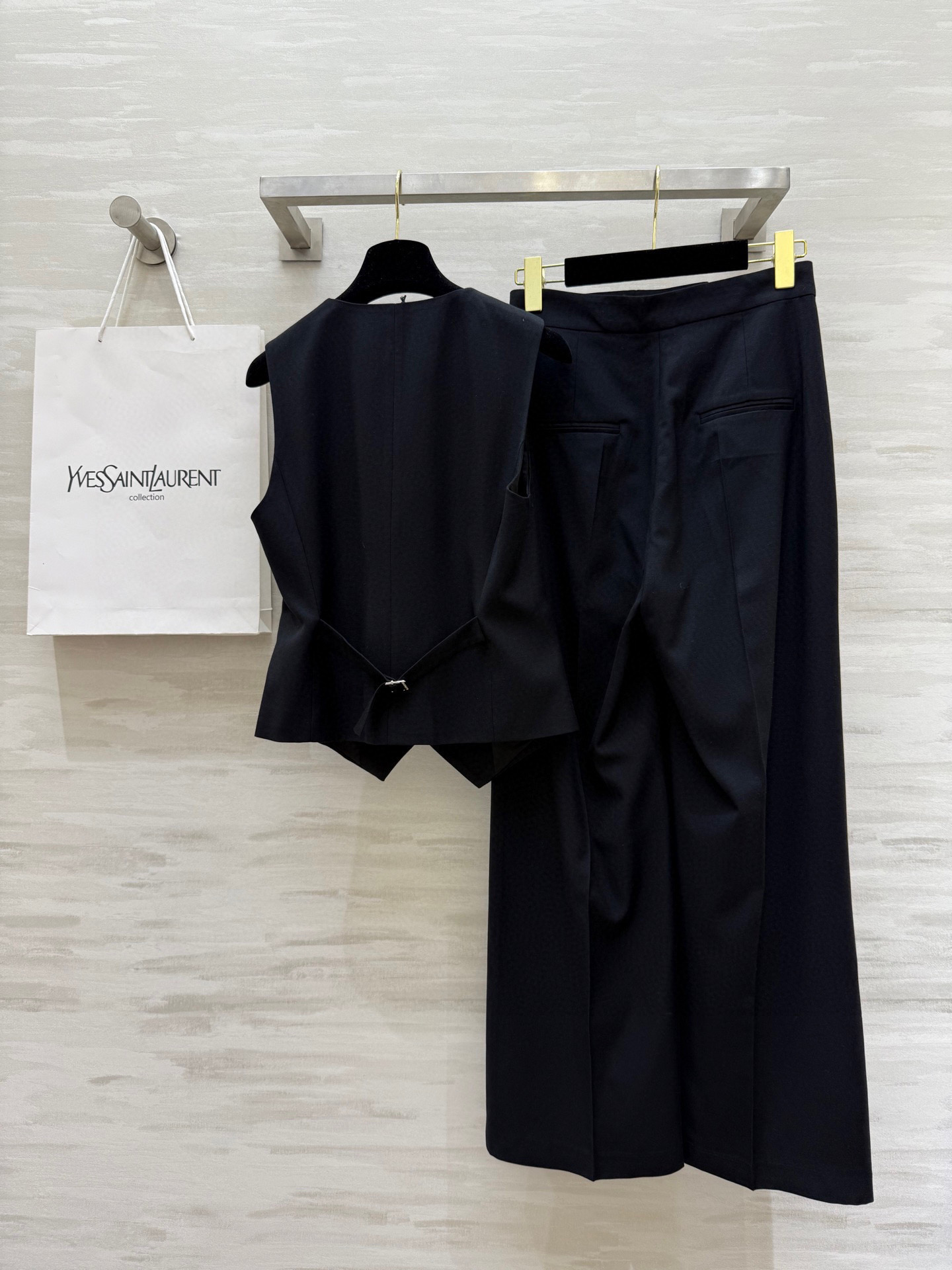 YSL Inspired Wool Vest Set: Timeless Elegance & Modern Style 8 i1753542606213 5395 0 6