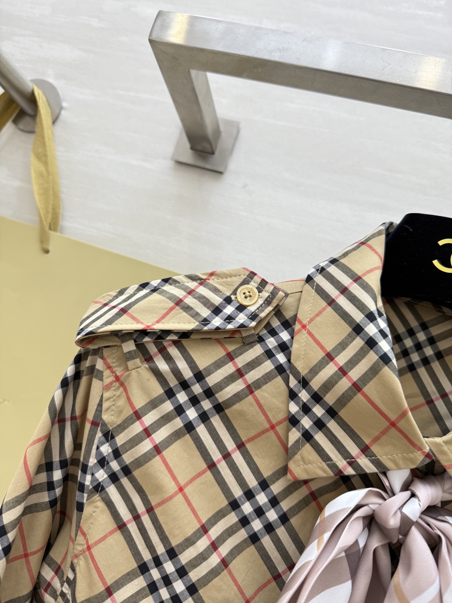 Burberry Plaid Cotton Shirt Dress, Stylish Classic, High-Quality Custom 3 i1754147521542 6147 0 1