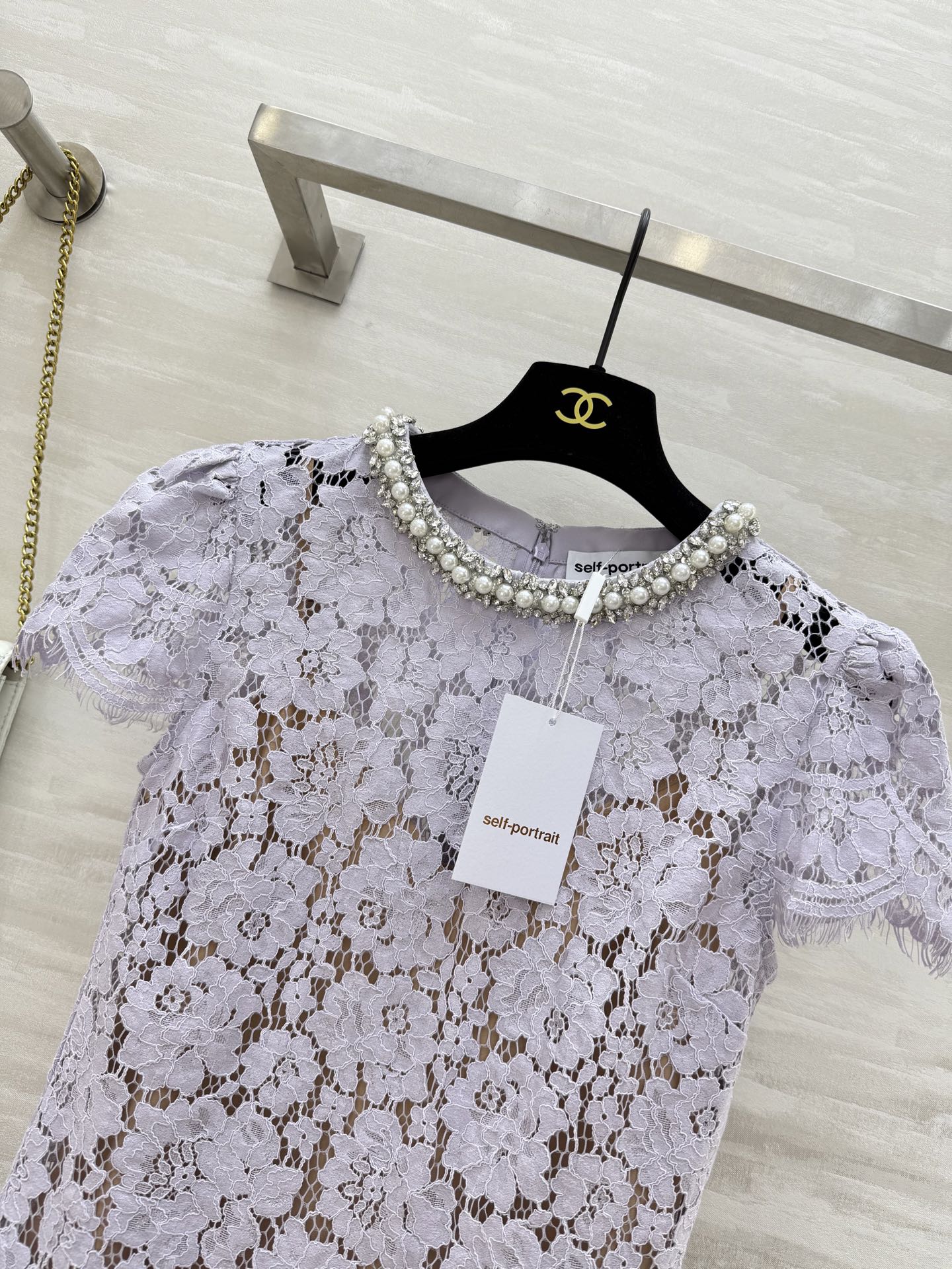 Elegant Purple Lace Mini Dress - Self Portrait Inspired, Premium Quality 4 i1754312764556 403 0 2
