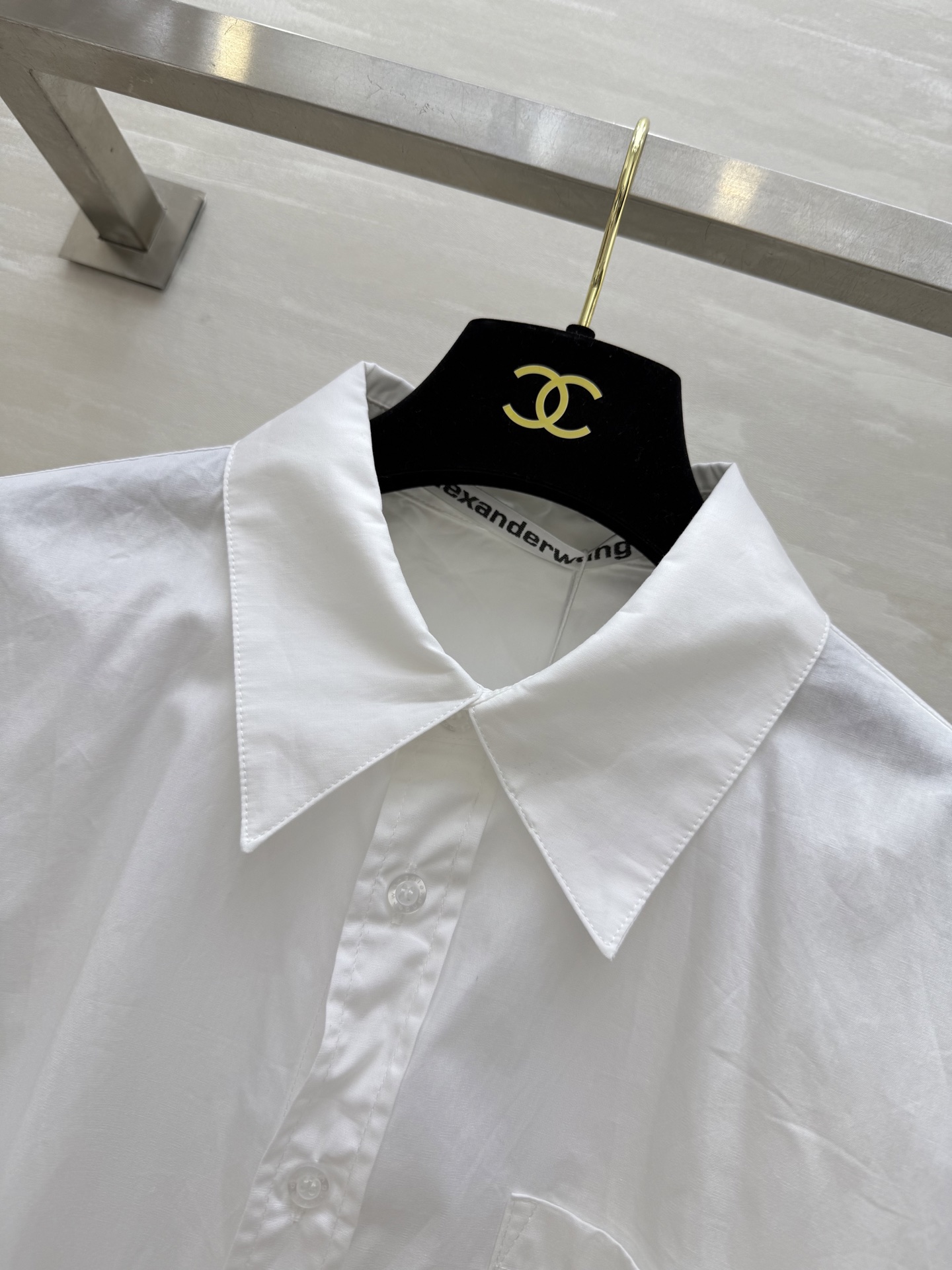 Alexander Wang Chain Detail Shirt - High Quality Custom Design 5 i1755957267725 7555 0 3
