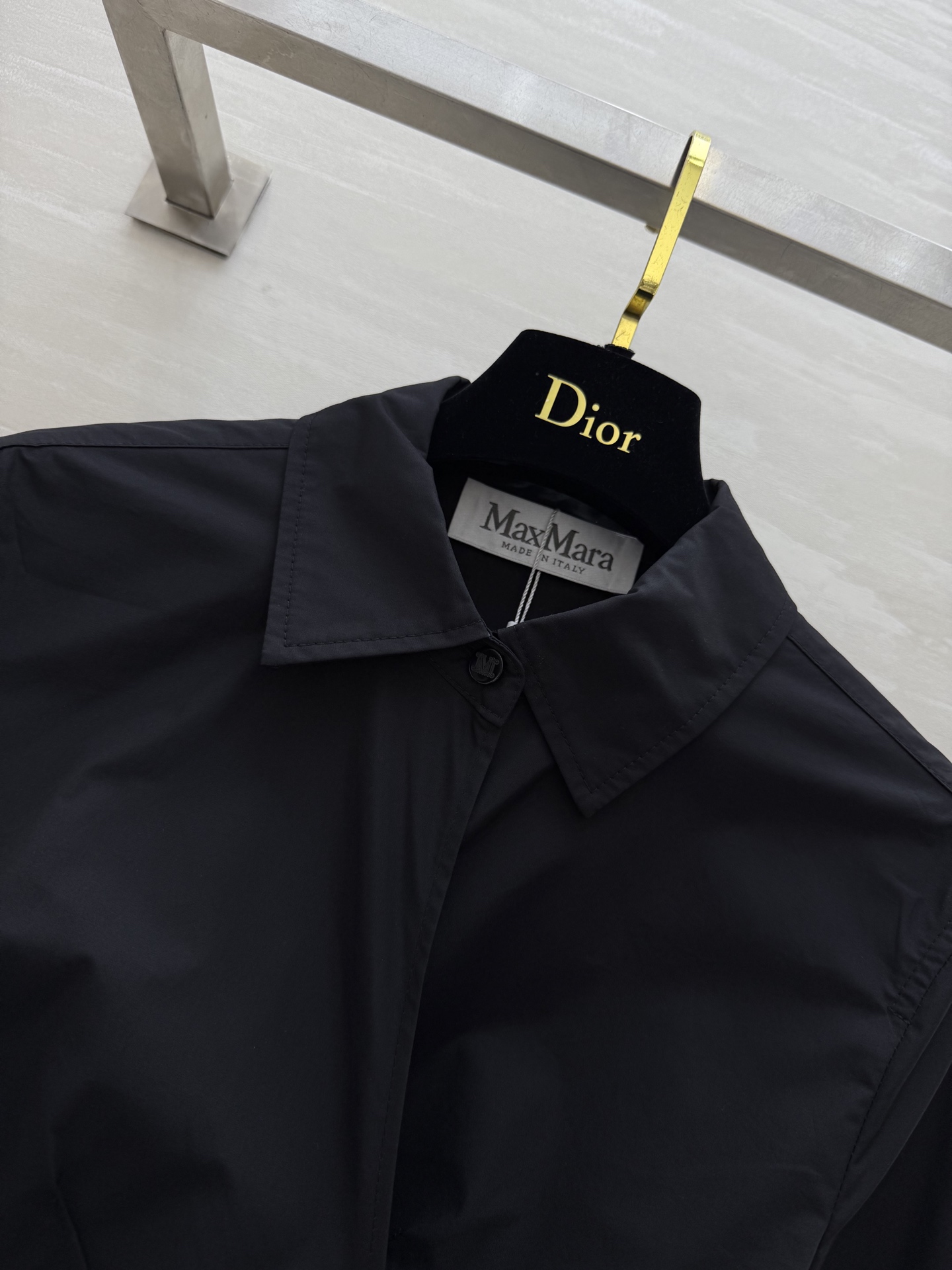 MaxMara｜围裹式衬衣裙 高品质定制 现货首发size：S/M/L（s码胸围：90，衣长：110）