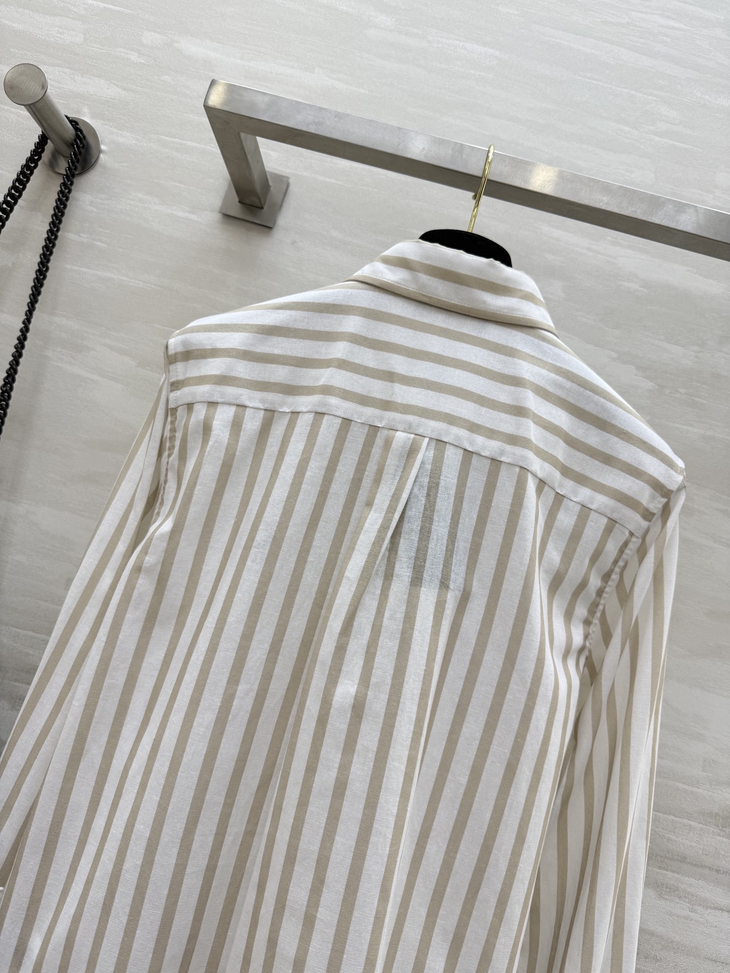 #拉夫劳伦²⁵早秋新款 logo刺绣条纹衬衣 前襟经典logo刺绣装饰 日常必备款 出街凹造型防晒多功能