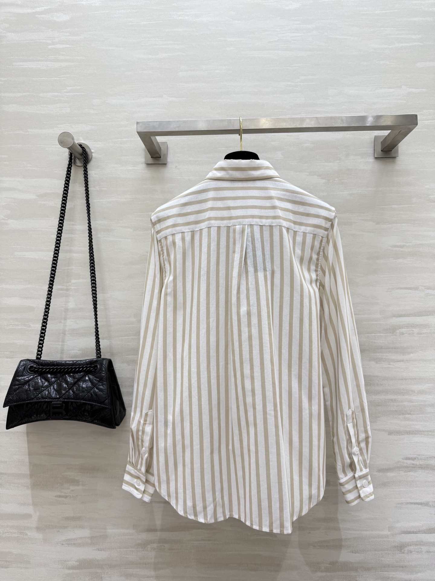 #拉夫劳伦²⁵早秋新款 logo刺绣条纹衬衣 前襟经典logo刺绣装饰 日常必备款 出街凹造型防晒多功能