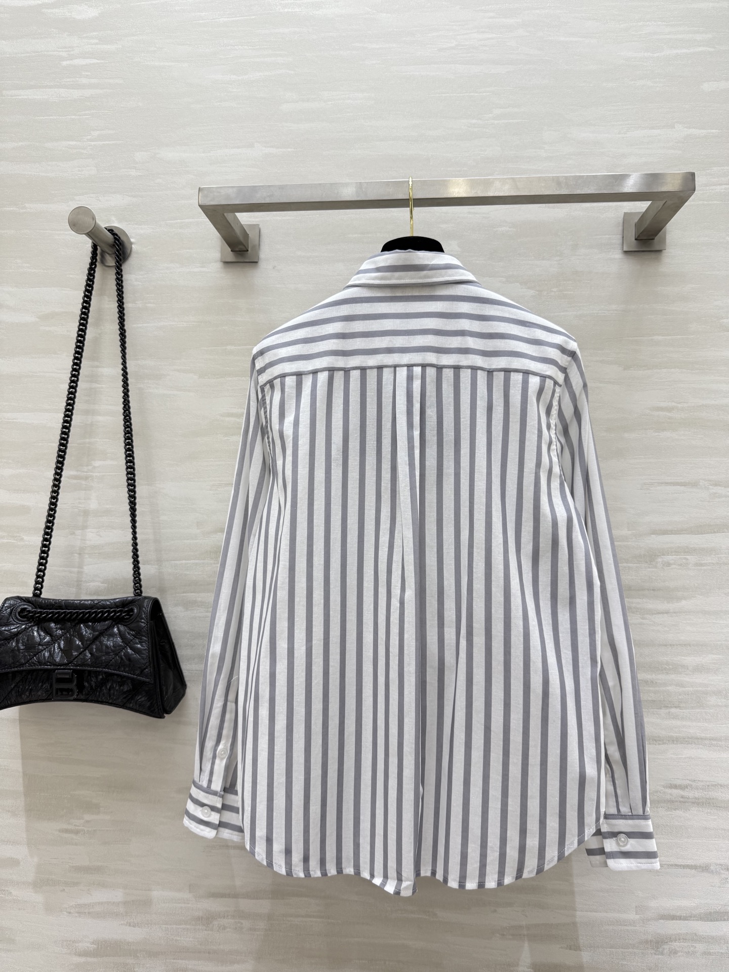 #拉夫劳伦²⁵早秋新款 logo刺绣条纹衬衣 前襟经典logo刺绣装饰 日常必备款 出街凹造型防晒多功能