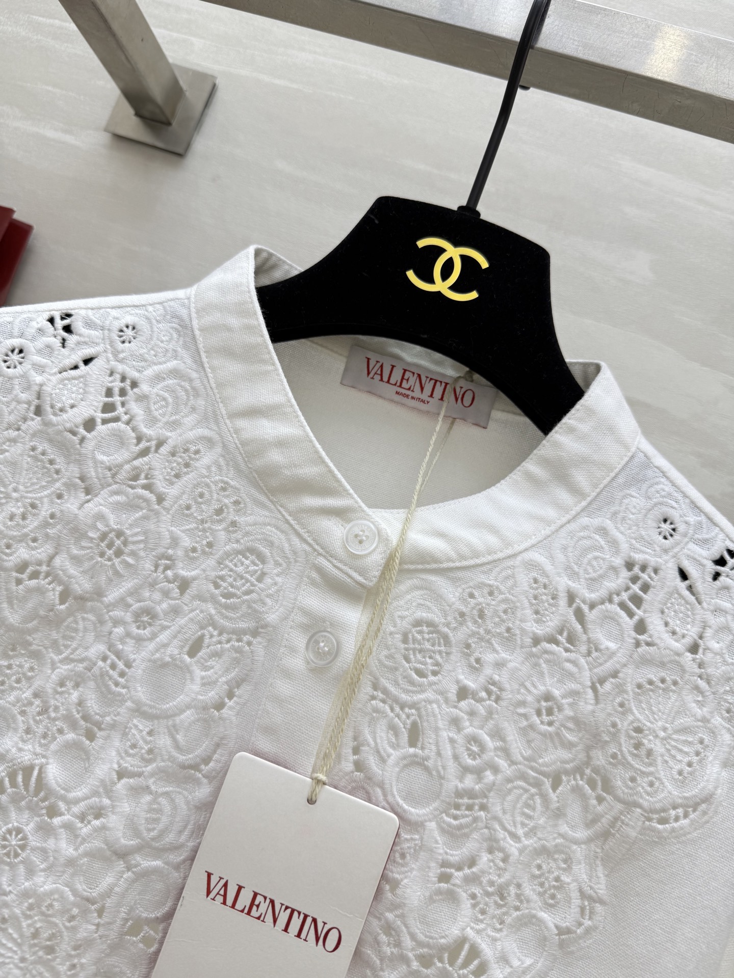 #Valentin♡²⁵早秋新款 重工刺绣连衣裙 立体定位镂空刺绣面料特别重工 上身超美  高品质定制 