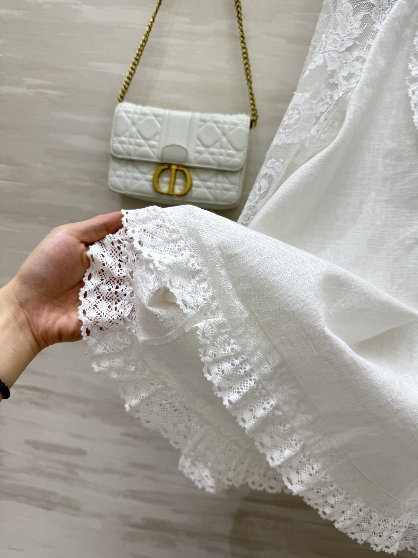 #Zimm²⁵度假系列 宫廷风亚麻蕾丝衬衣 超级重工 高品质定制 现货首发size：S/M/L（s码胸围