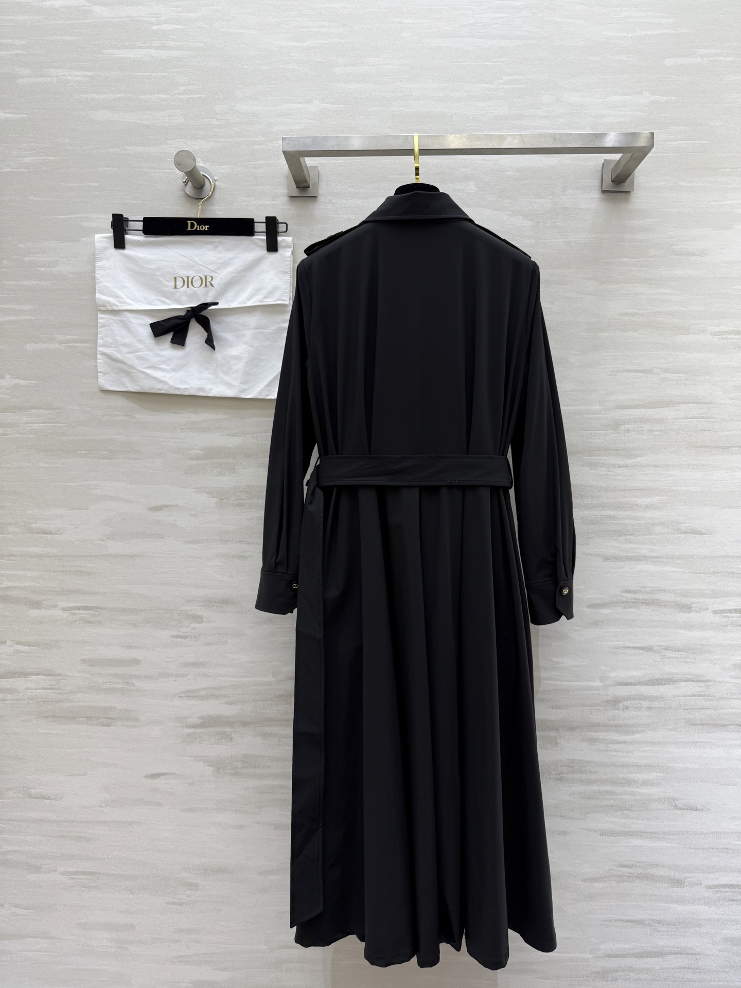 #DIO♡²⁵早秋新款 风衣式长袖连衣裙 高品质定制 现货首发size：S/M/L/XL（s码肩宽：36