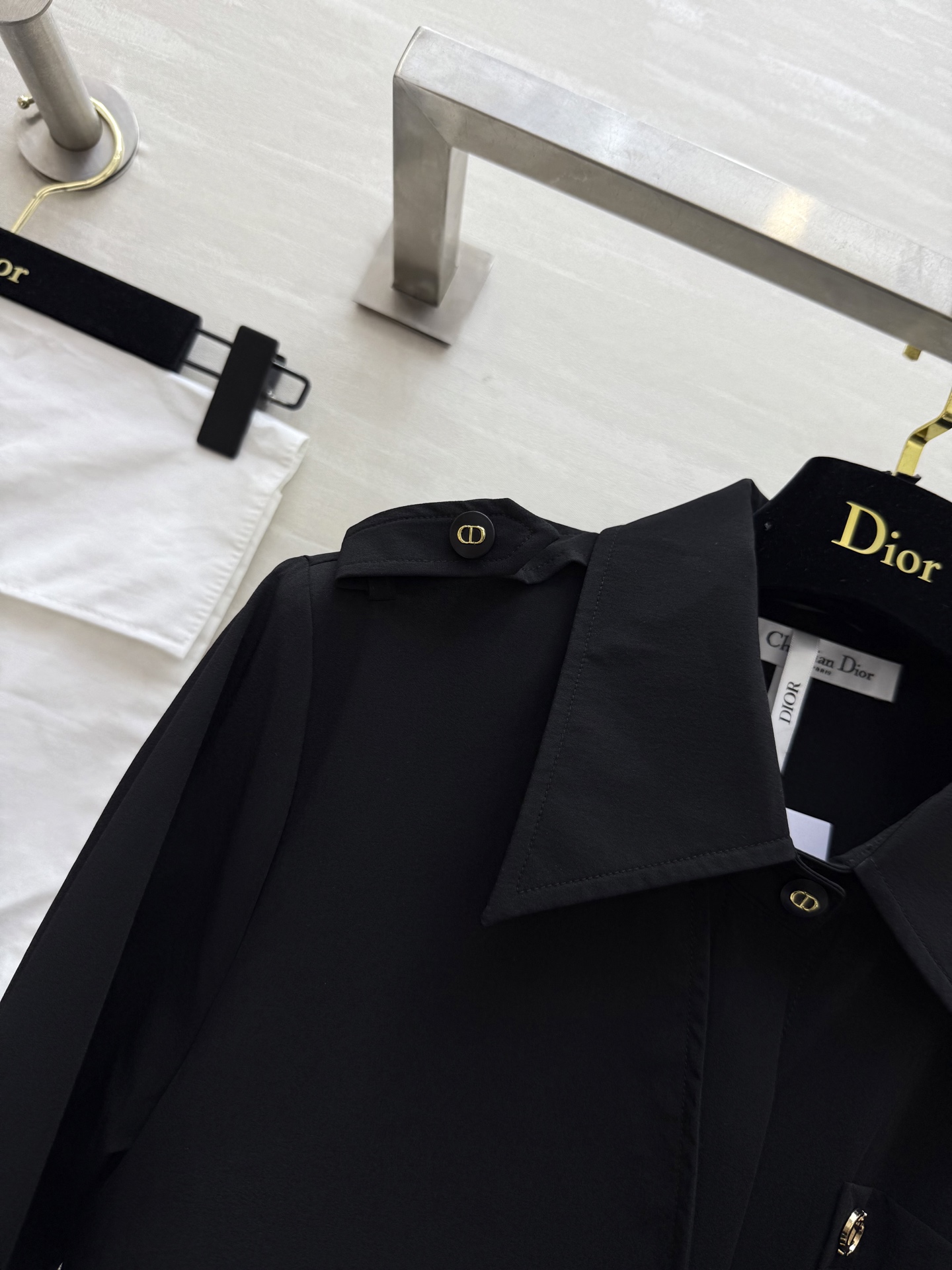 #DIO♡²⁵早秋新款 风衣式长袖连衣裙 高品质定制 现货首发size：S/M/L/XL（s码肩宽：36