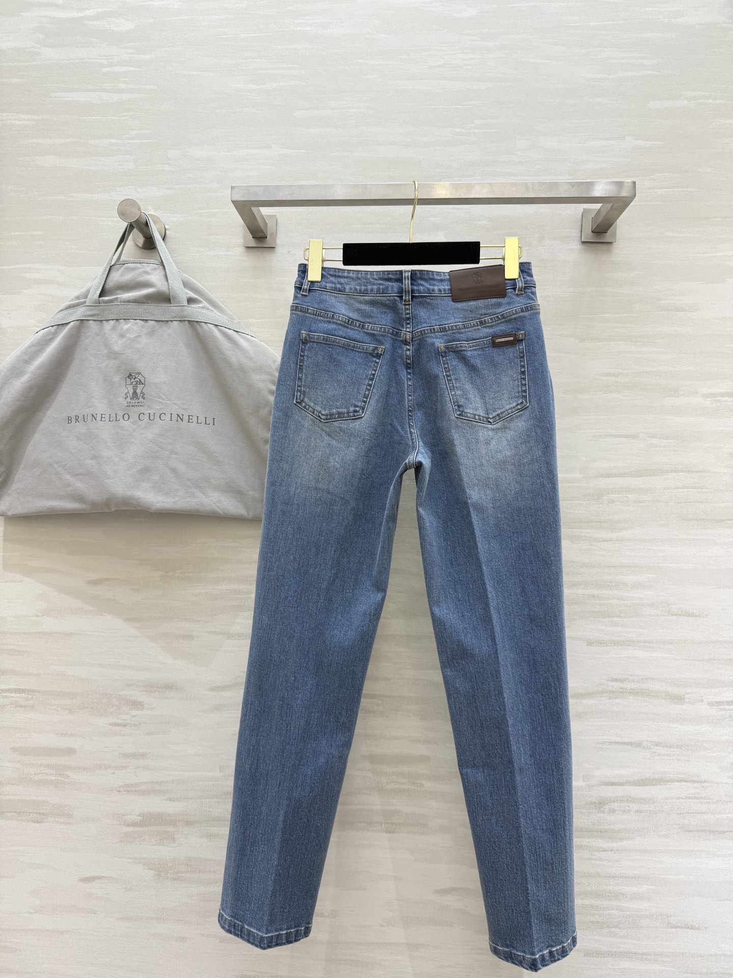 #BC²⁵早秋新款 直筒牛仔裤 立体剪裁版型超级显腿长显瘦 高品质定制 现货首发size：S/M/L（s