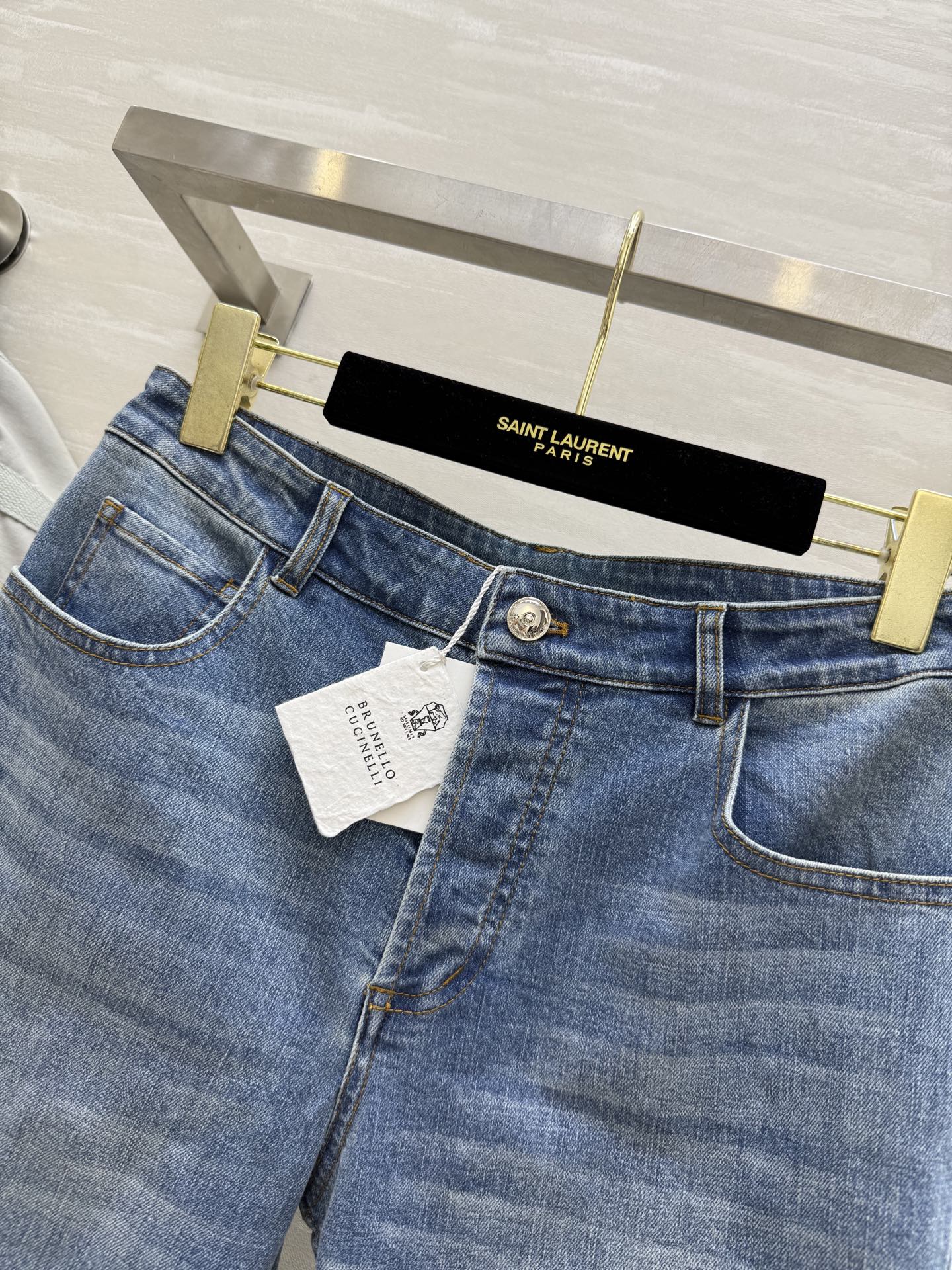 #BC²⁵早秋新款 直筒牛仔裤 立体剪裁版型超级显腿长显瘦 高品质定制 现货首发size：S/M/L（s