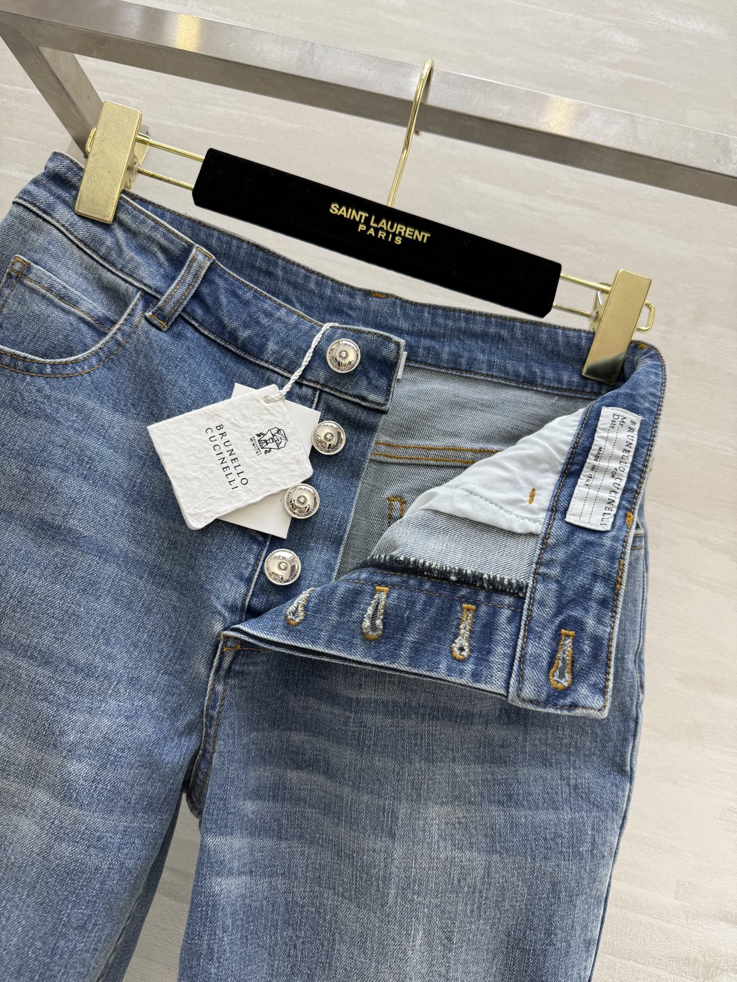 #BC²⁵早秋新款 直筒牛仔裤 立体剪裁版型超级显腿长显瘦 高品质定制 现货首发size：S/M/L（s