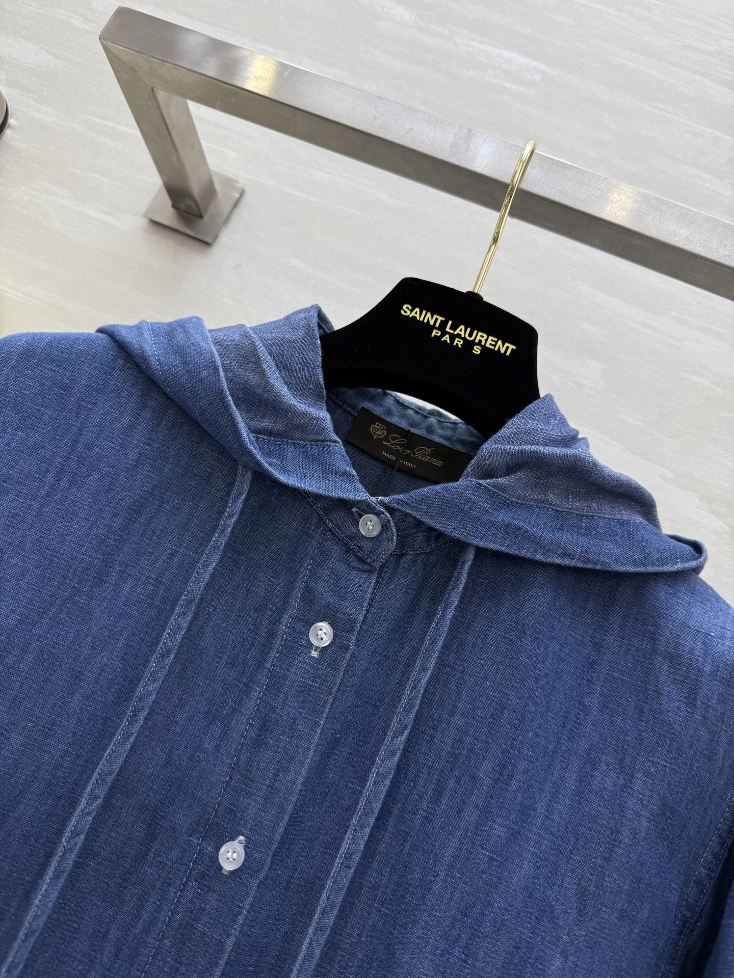 #LP²⁵早秋新款 连帽牛仔外套卫衣 高品质 现货来size：S/M/L（s码胸围：104，衣长：56）