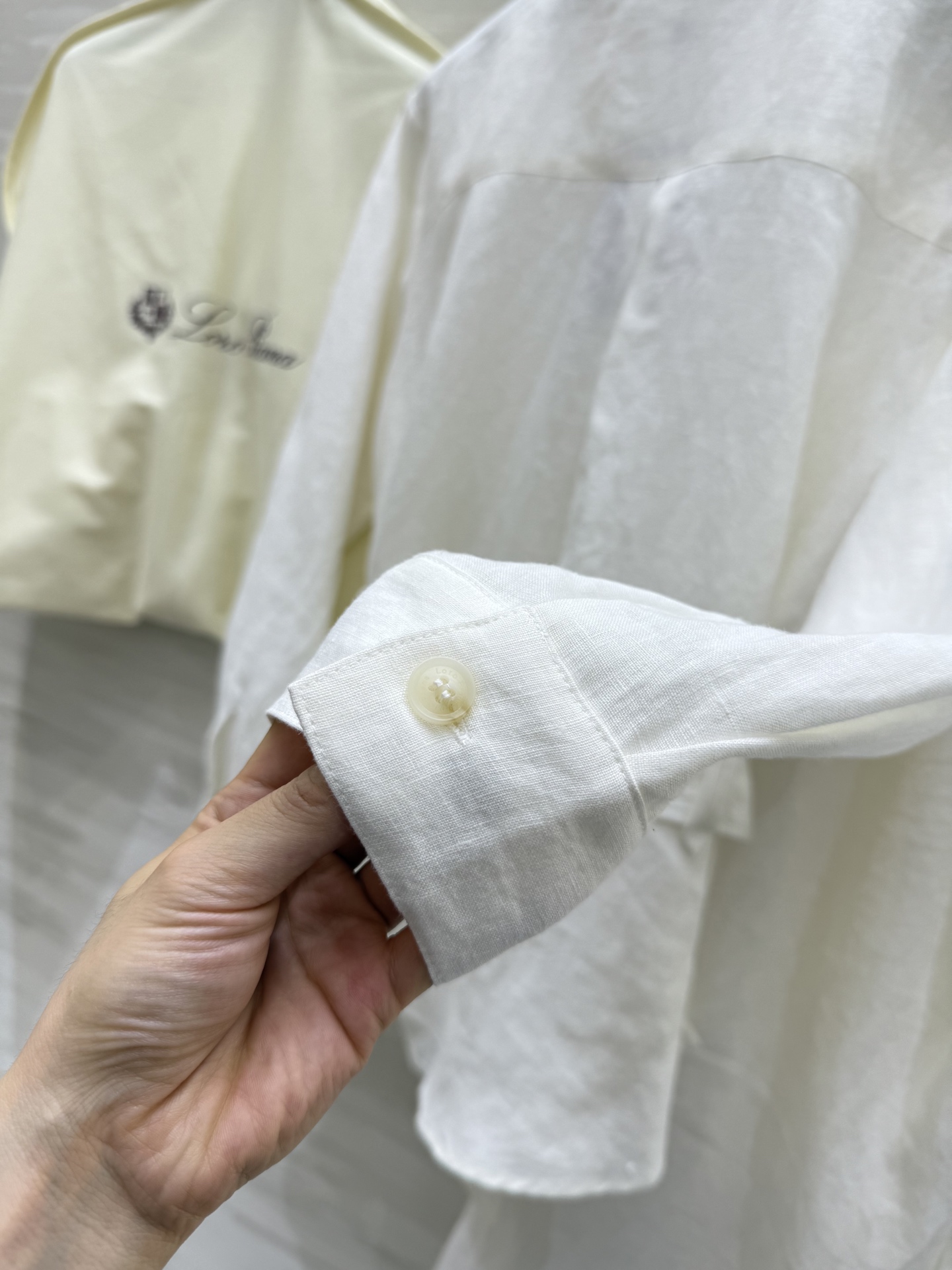 #LP🆕²⁵秋冬新款 纯天然亚麻系列 高品质定制 可分开拿size：S/M/L（s码肩宽：43，胸围：1