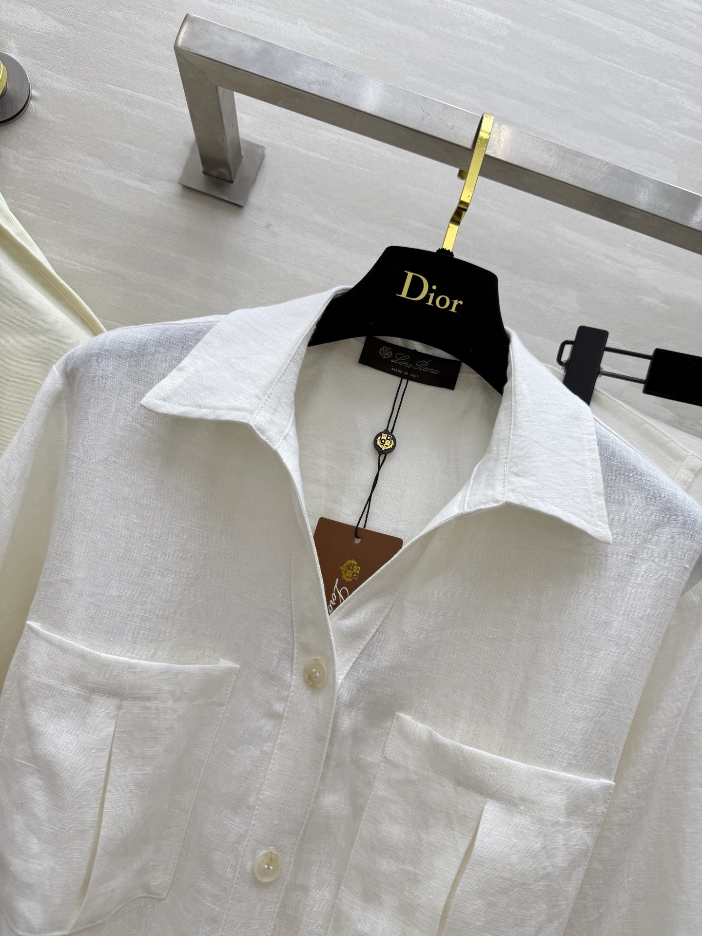 #LP🆕²⁵秋冬新款 纯天然亚麻系列 高品质定制 可分开拿size：S/M/L（s码肩宽：43，胸围：1